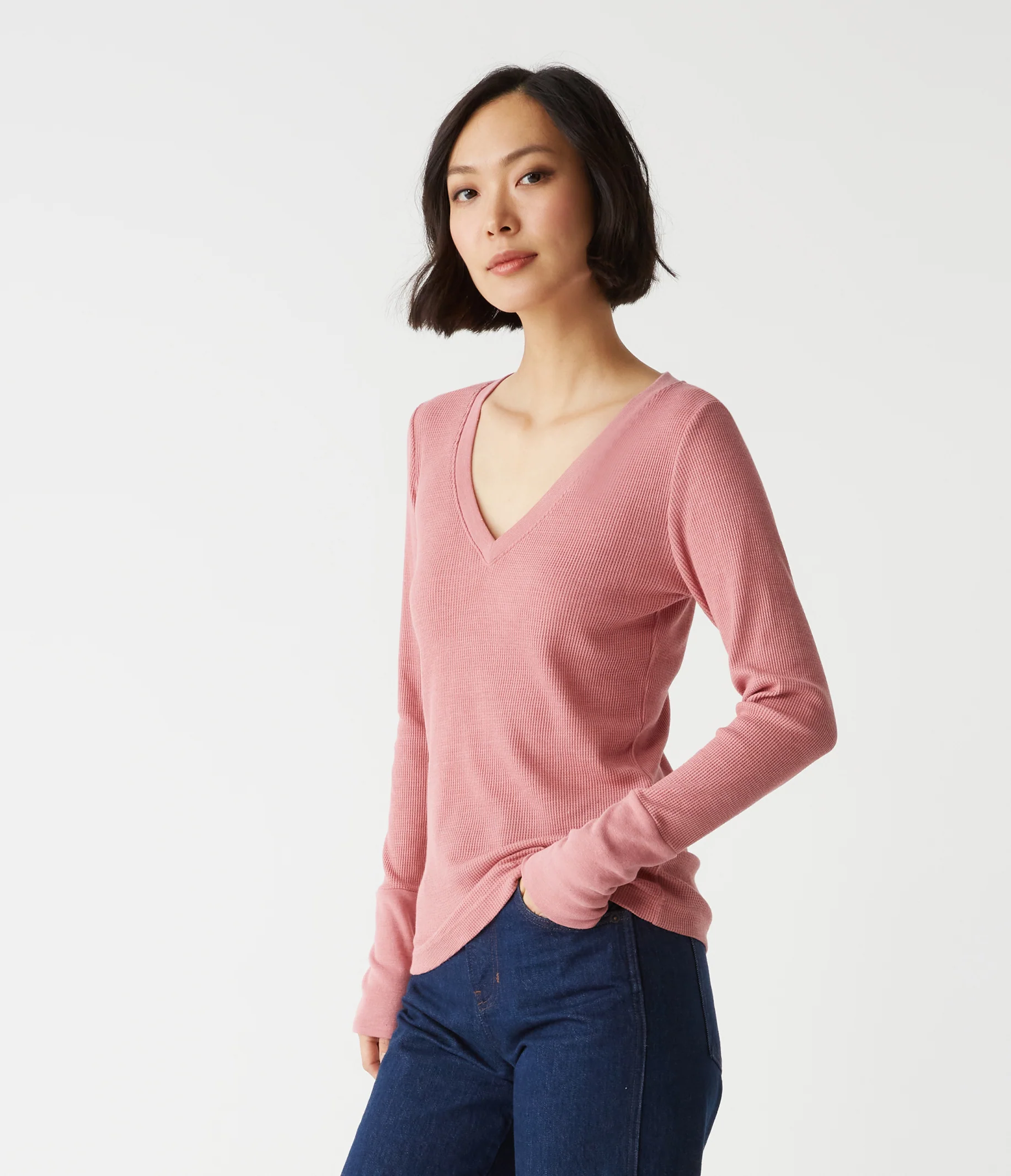 Romeo Thermal V-Neck Tee - Image 27