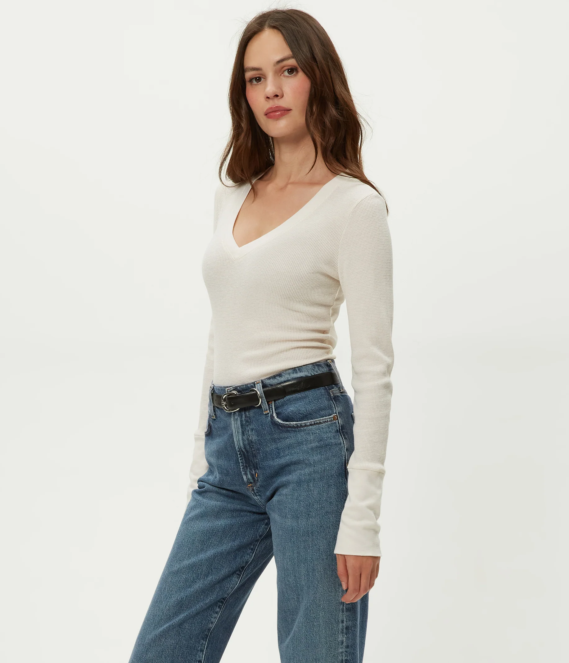 Romeo Thermal V-Neck Tee - Image 3