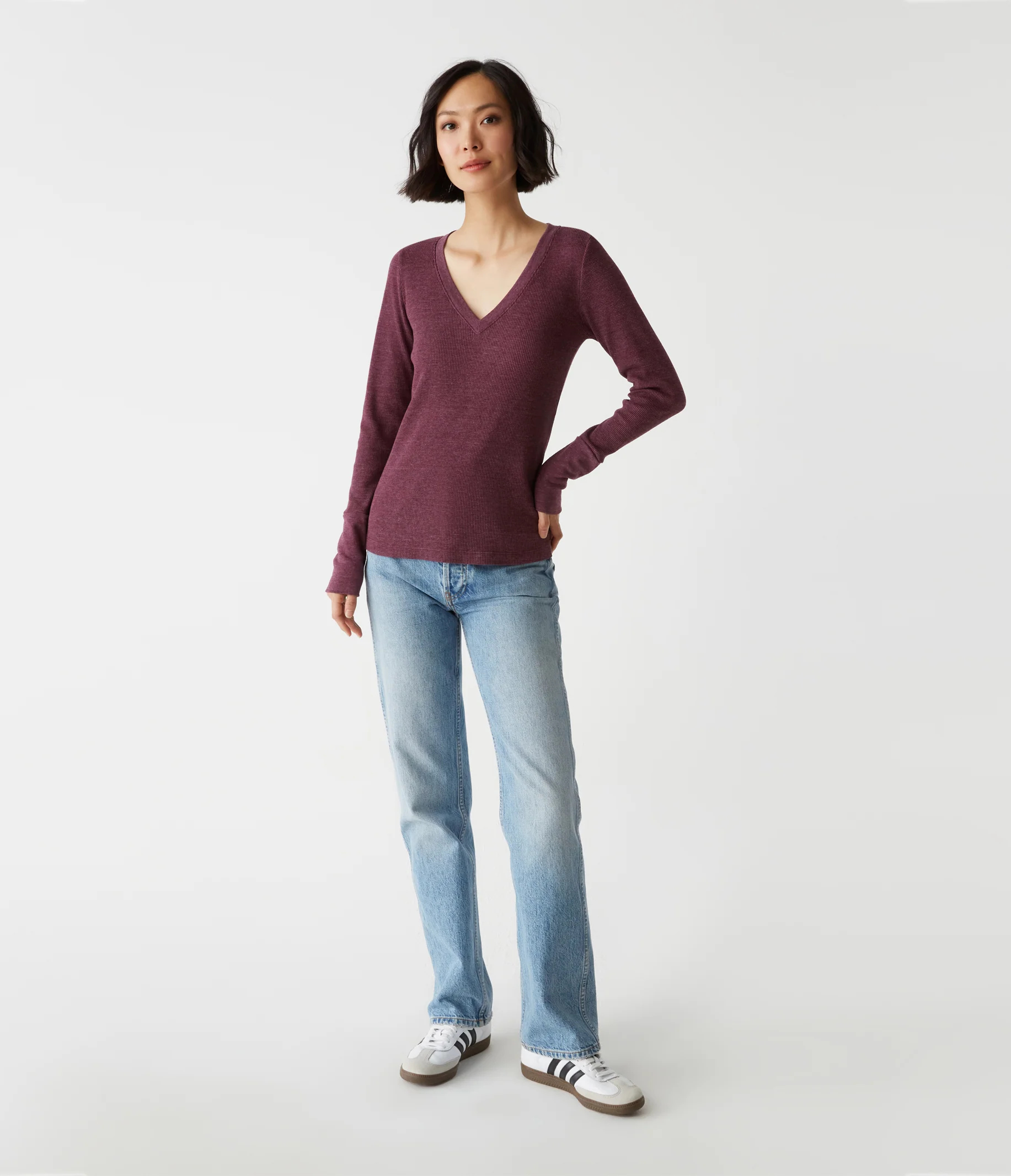 Romeo Thermal V-Neck Tee - Image 30