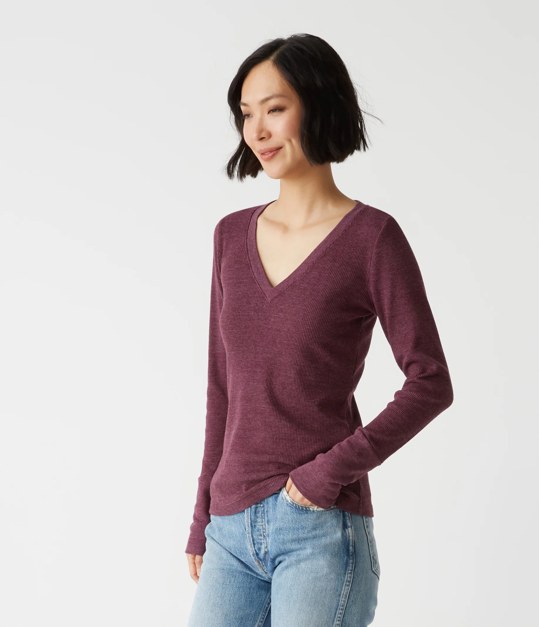 Romeo Thermal V-Neck Tee - Image 31