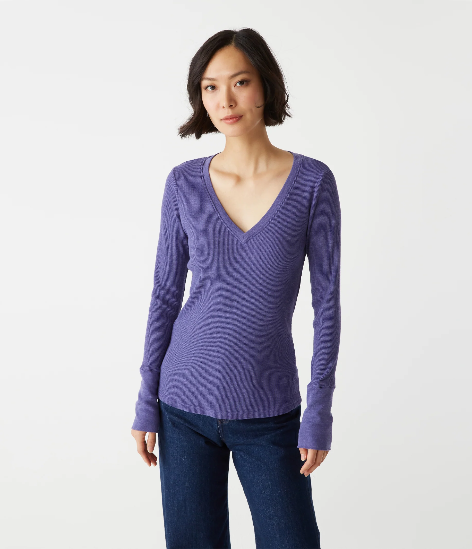Romeo Thermal V-Neck Tee - Image 33