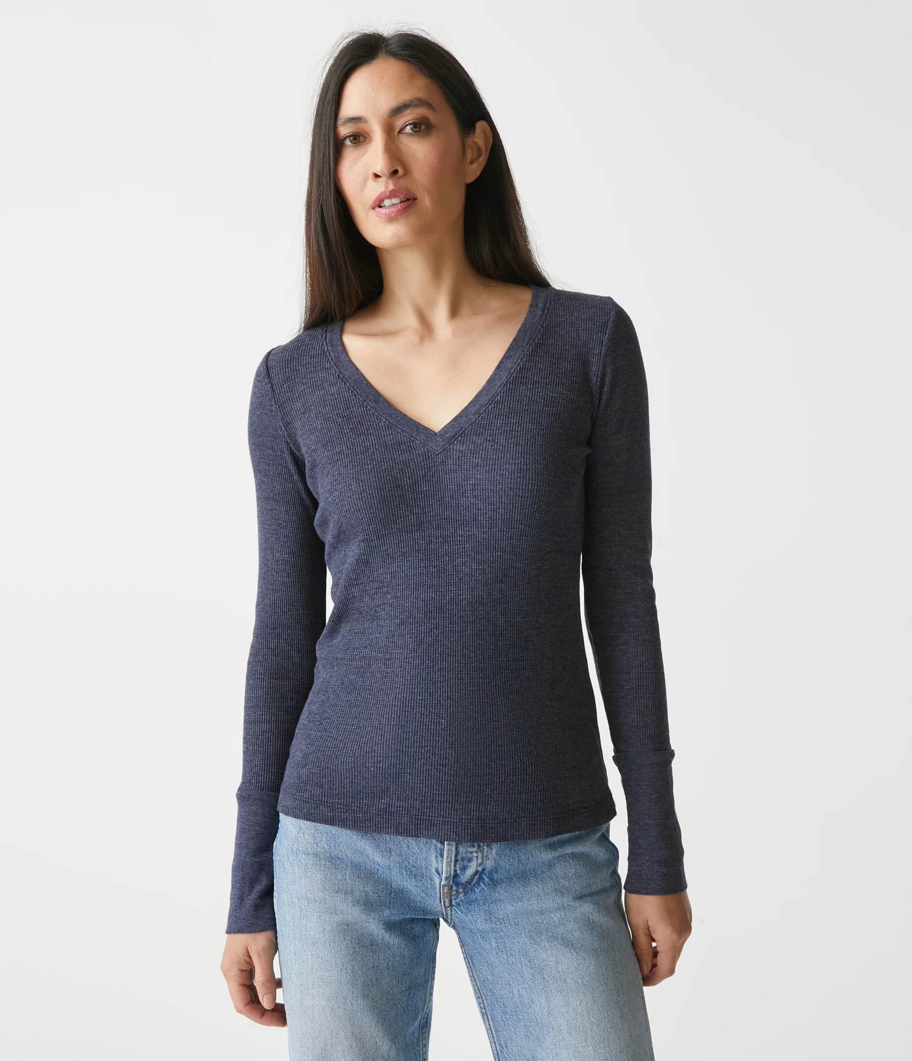Romeo Thermal V-Neck Tee - Image 37