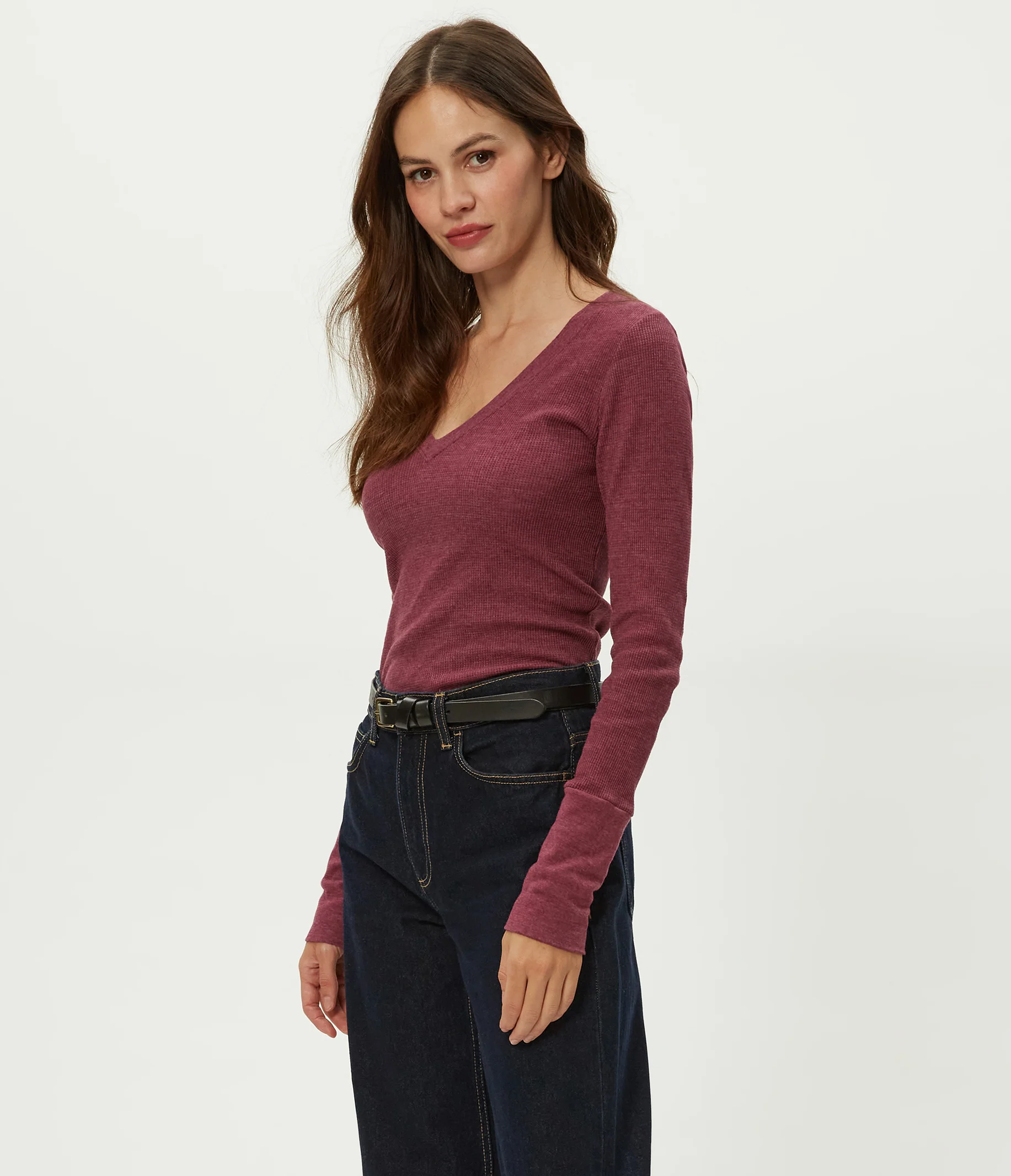 Romeo Thermal V-Neck Tee - Image 49