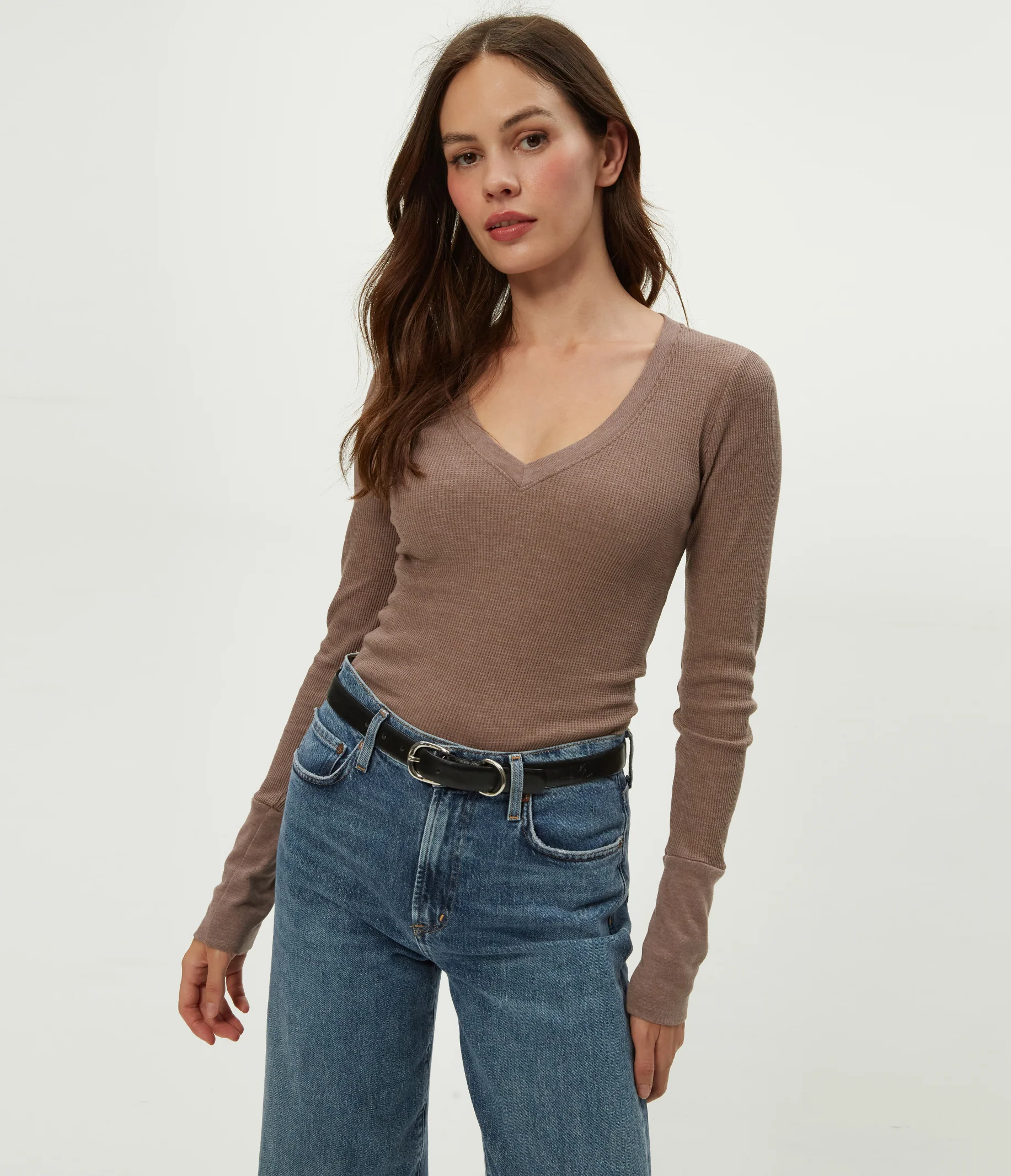 Romeo Thermal V-Neck Tee - Image 7
