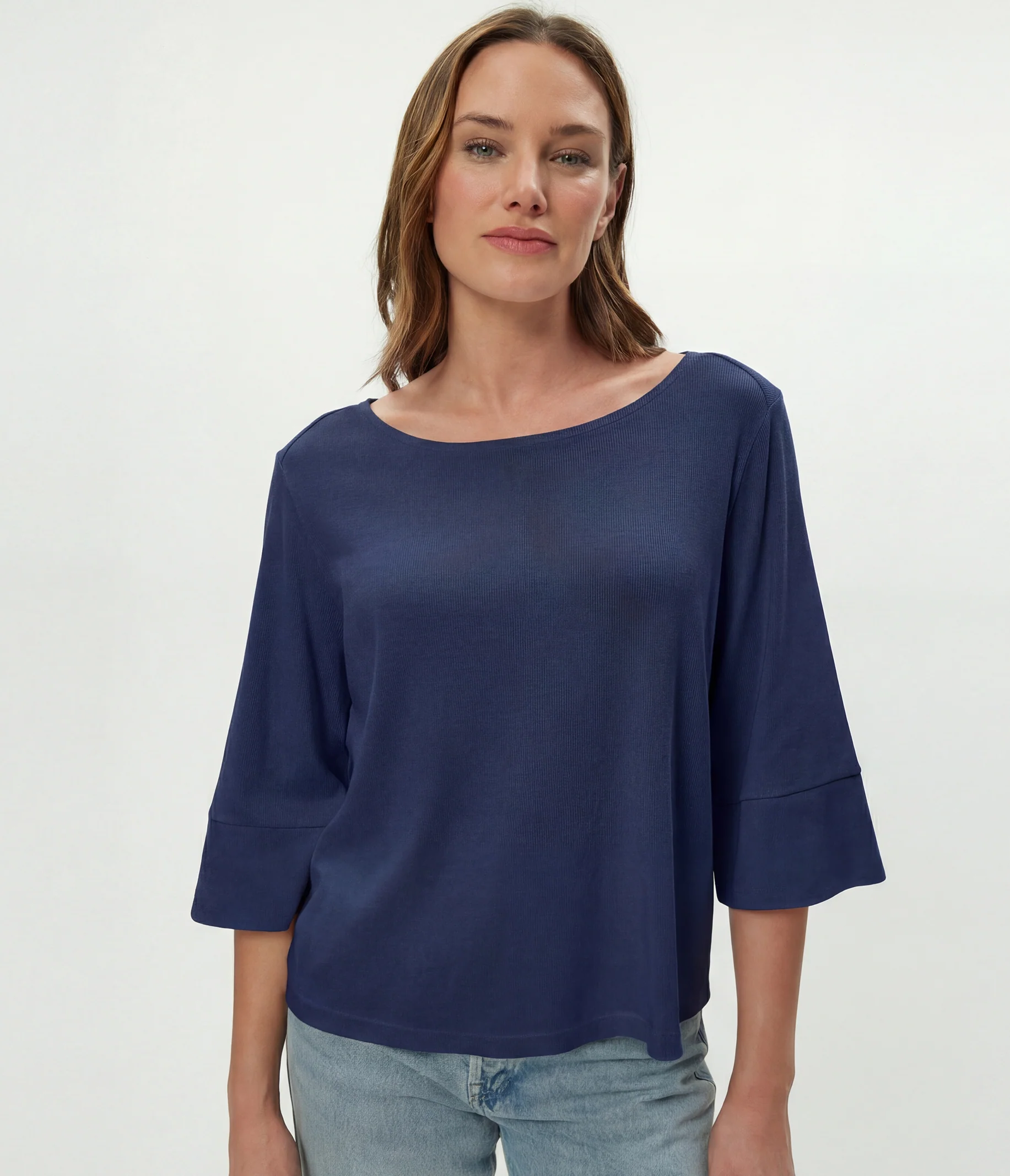 Rosalynn Boat Neck Tee - Image 10