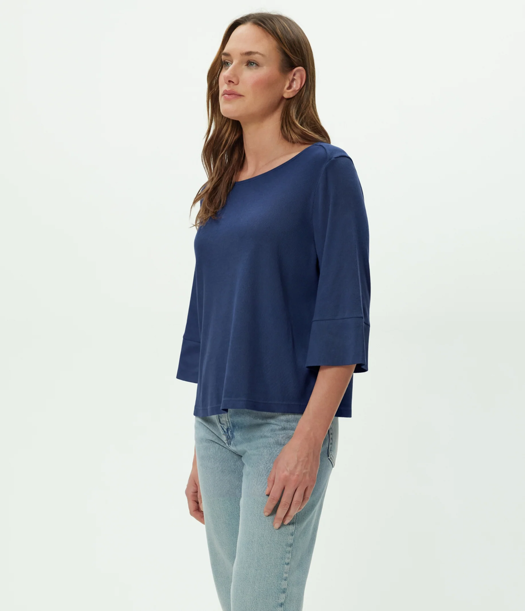 Rosalynn Boat Neck Tee - Image 12