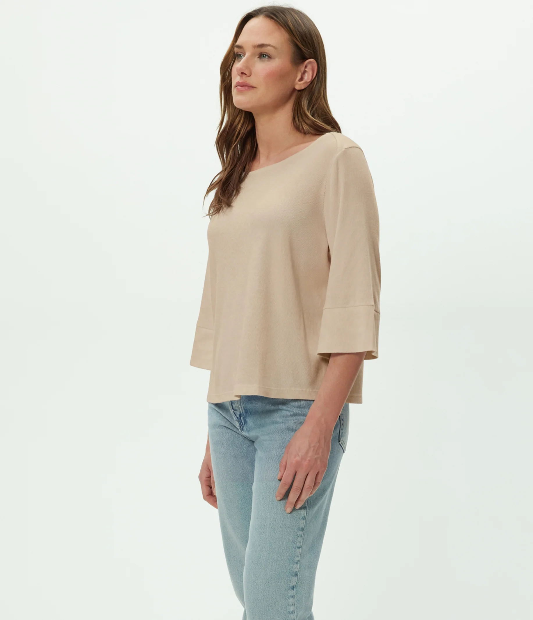 Rosalynn Boat Neck Tee - Image 14