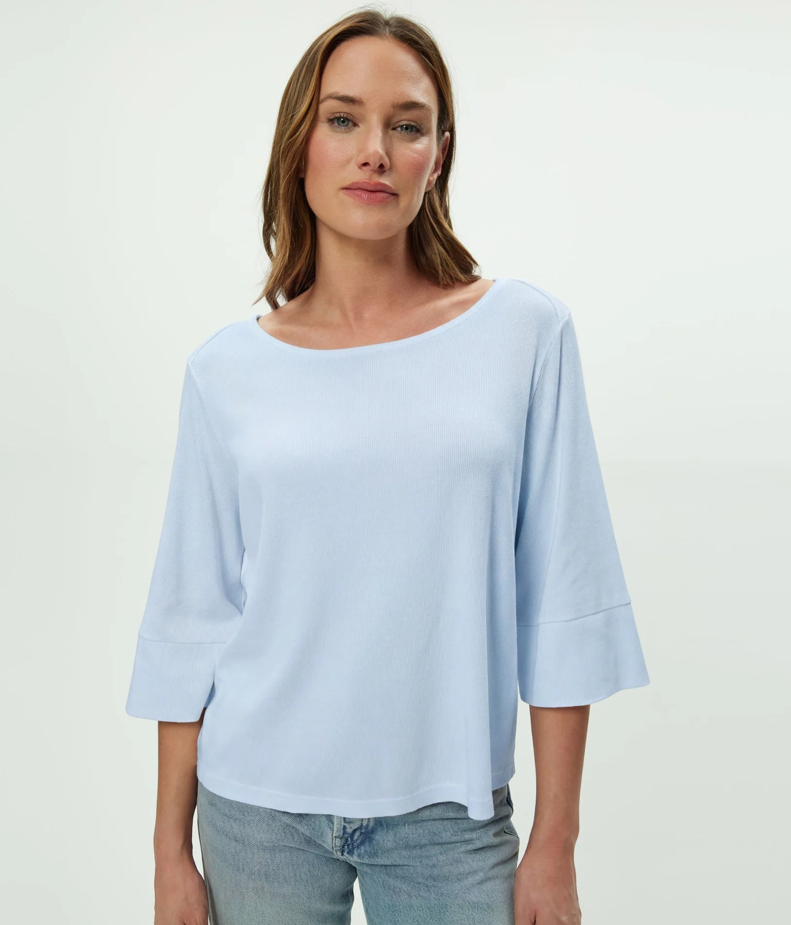 Rosalynn Boat Neck Tee - Image 17