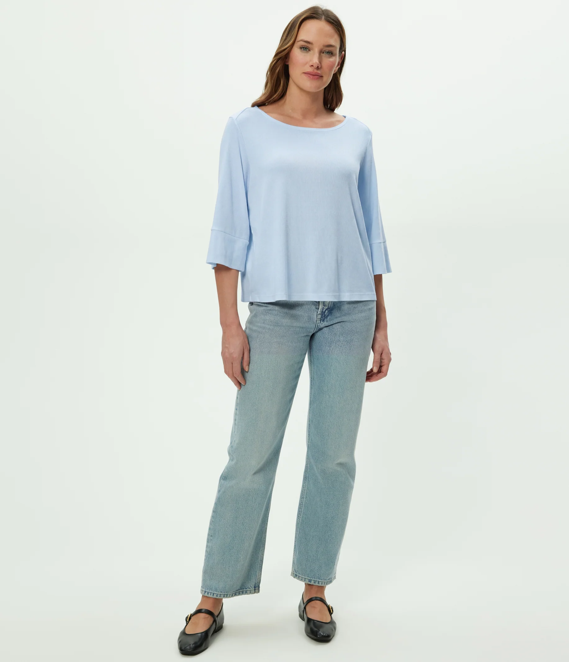 Rosalynn Boat Neck Tee - Image 18