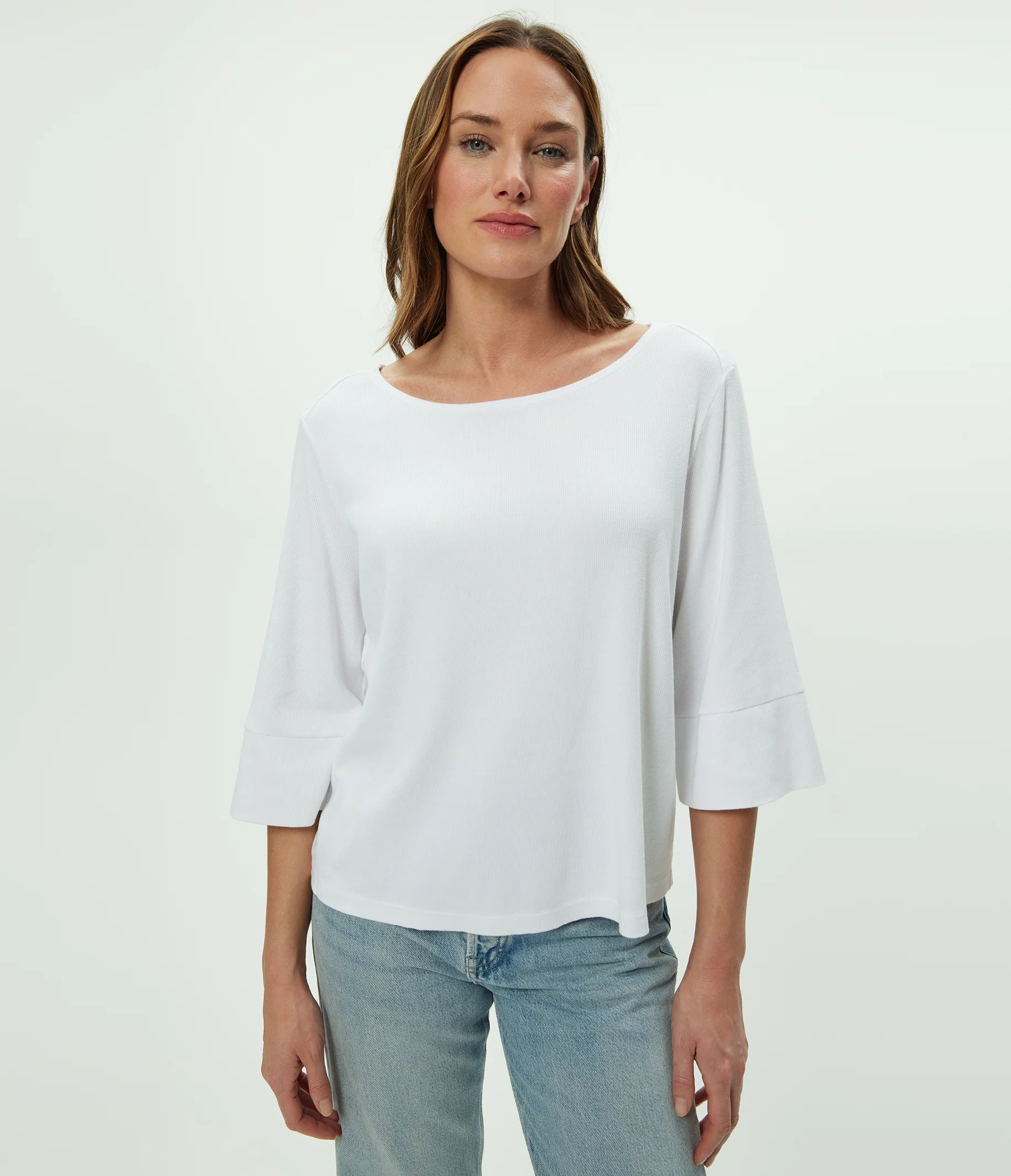 Rosalynn Boat Neck Tee - Image 2