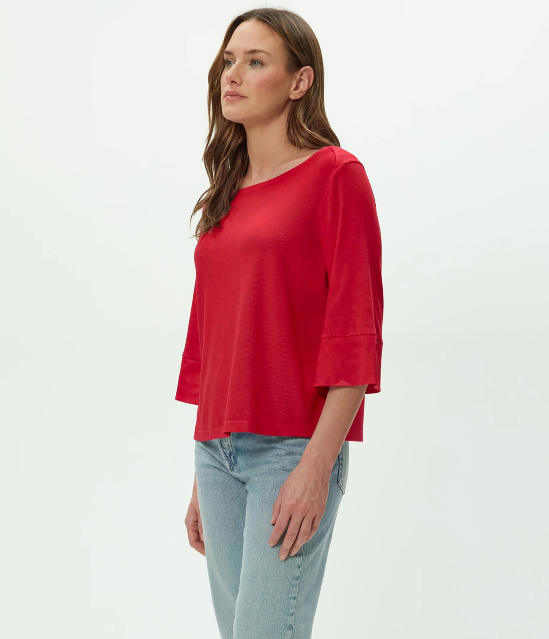 Rosalynn Boat Neck Tee - Image 23