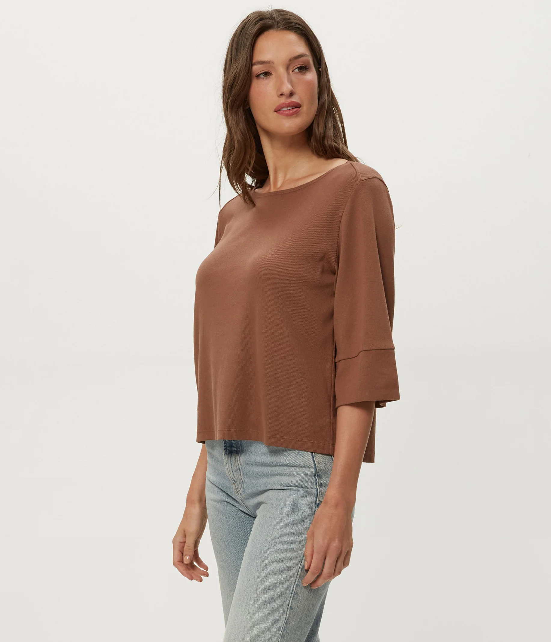 Rosalynn Boat Neck Tee - Image 25