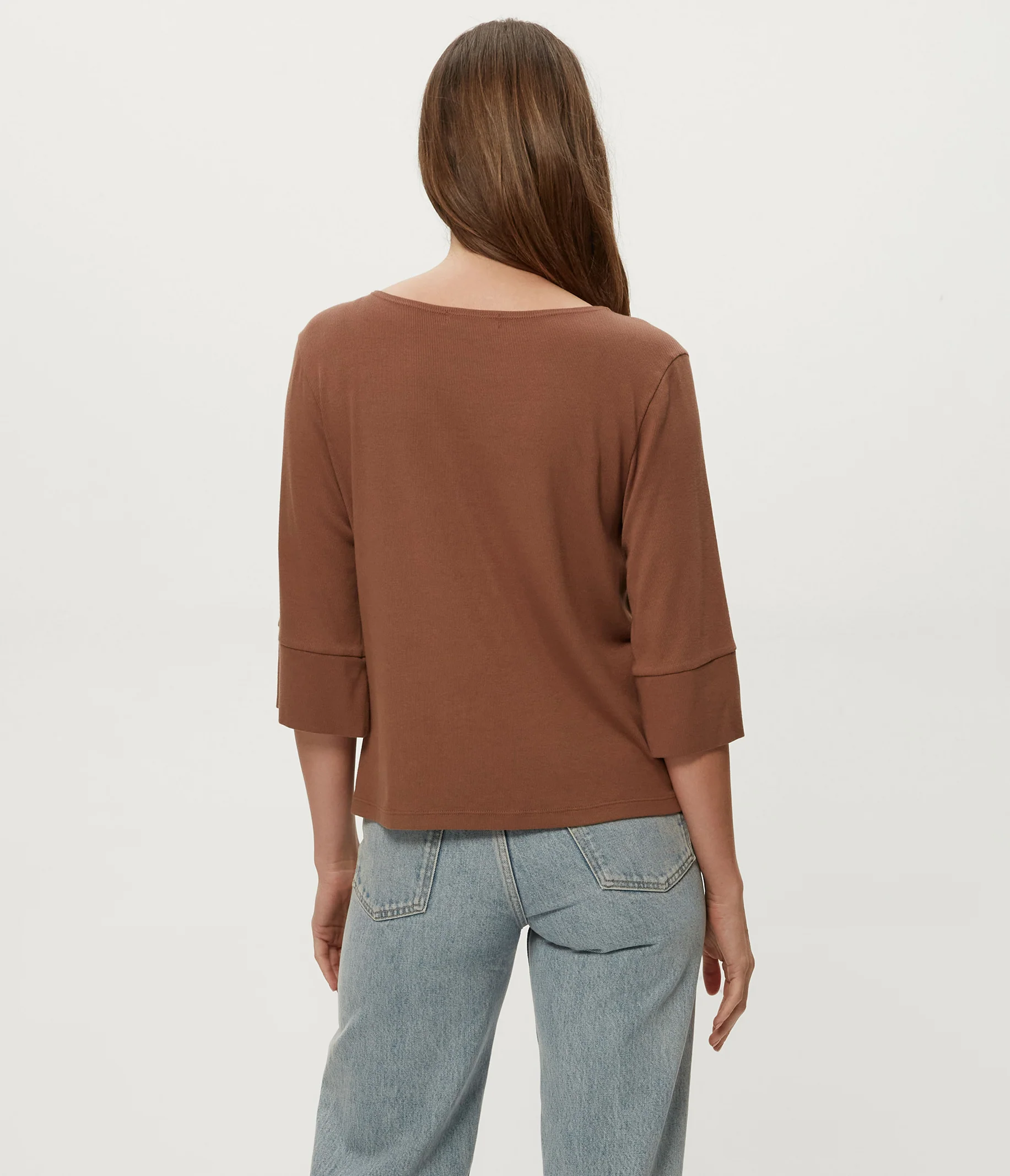 Rosalynn Boat Neck Tee - Image 28