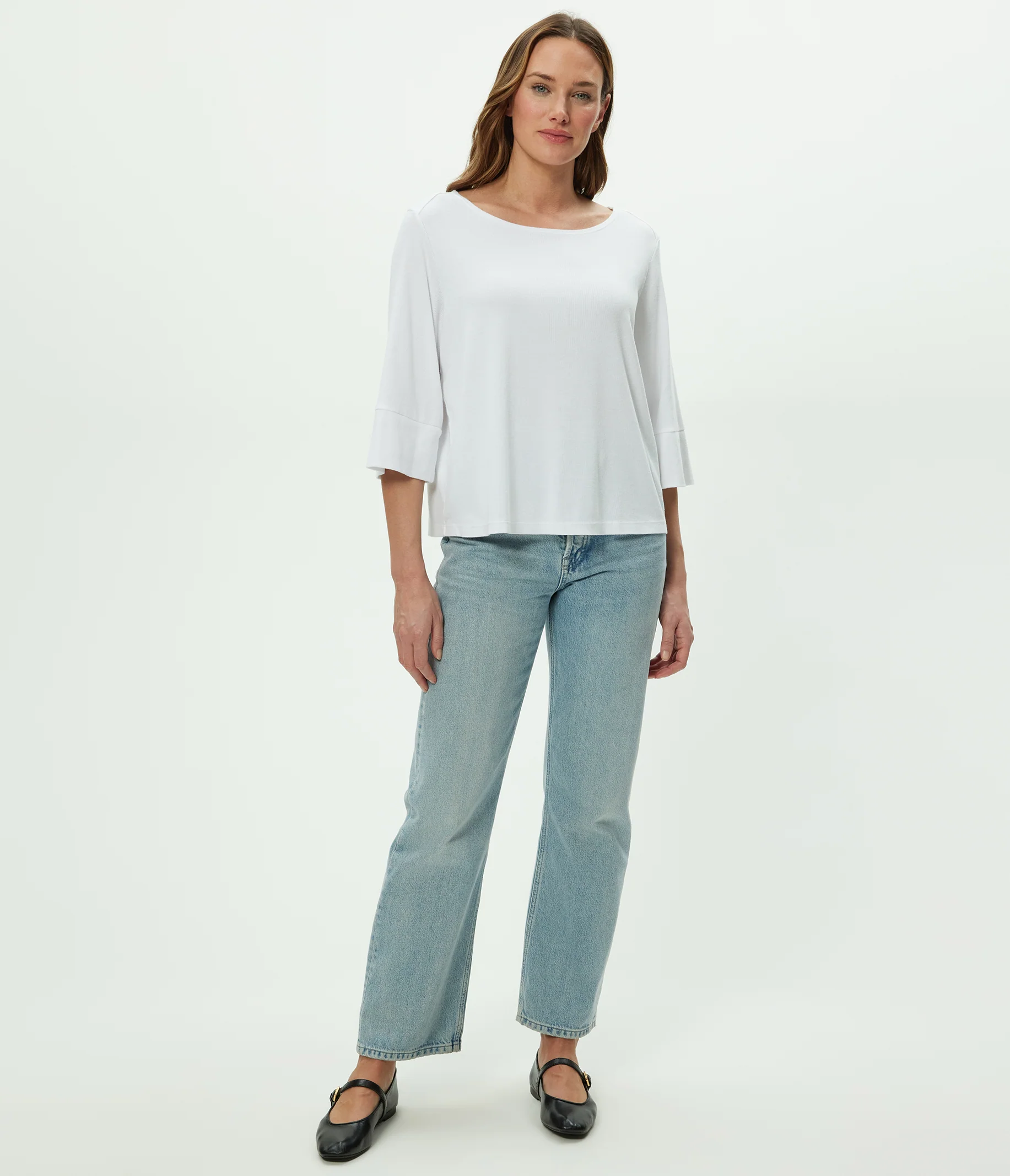Rosalynn Boat Neck Tee - Image 3