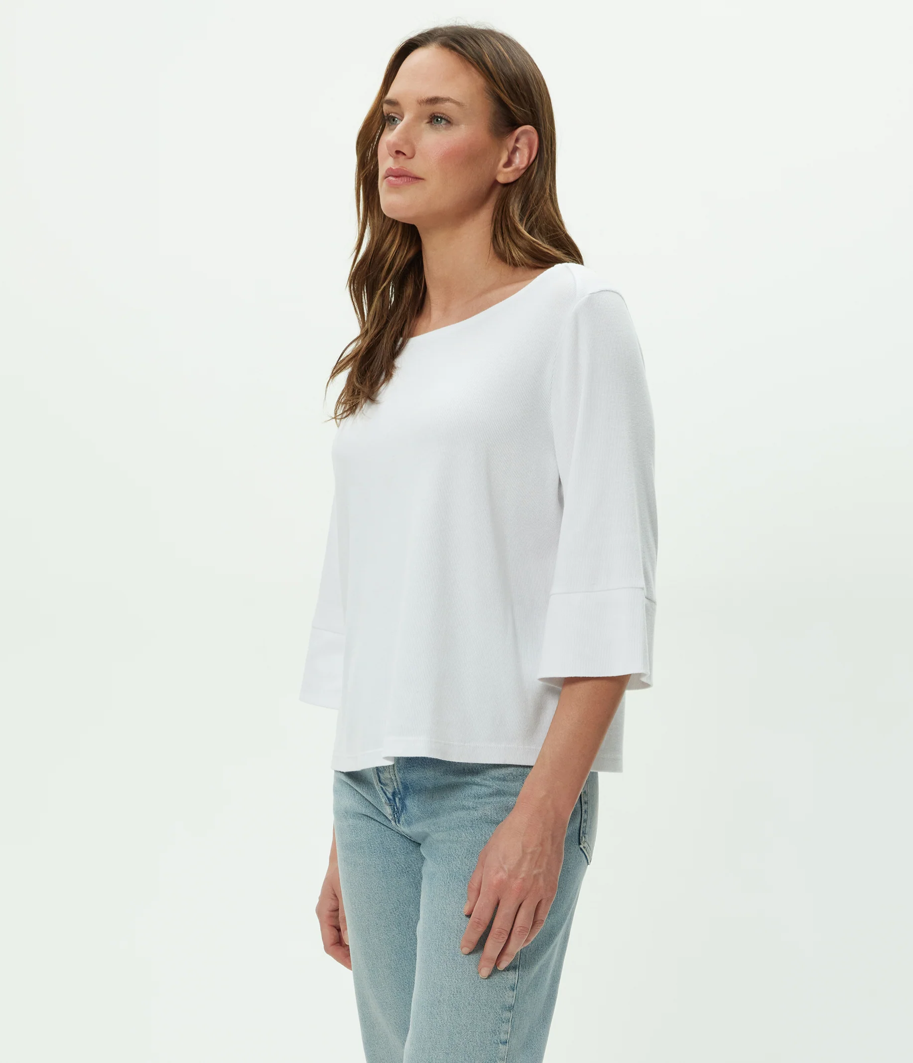 Rosalynn Boat Neck Tee - Image 4
