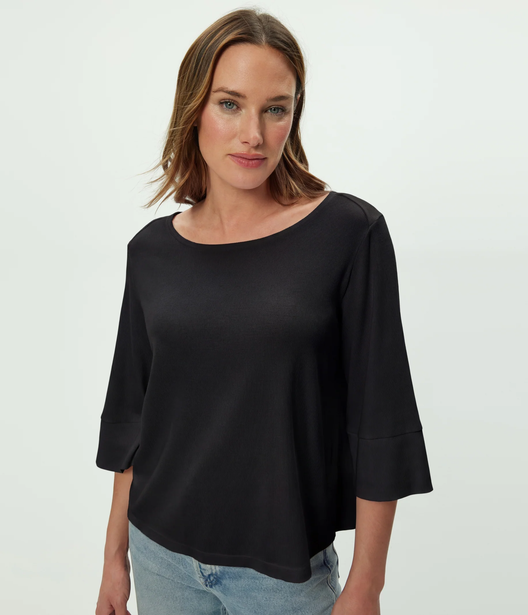 Rosalynn Boat Neck Tee - Image 6
