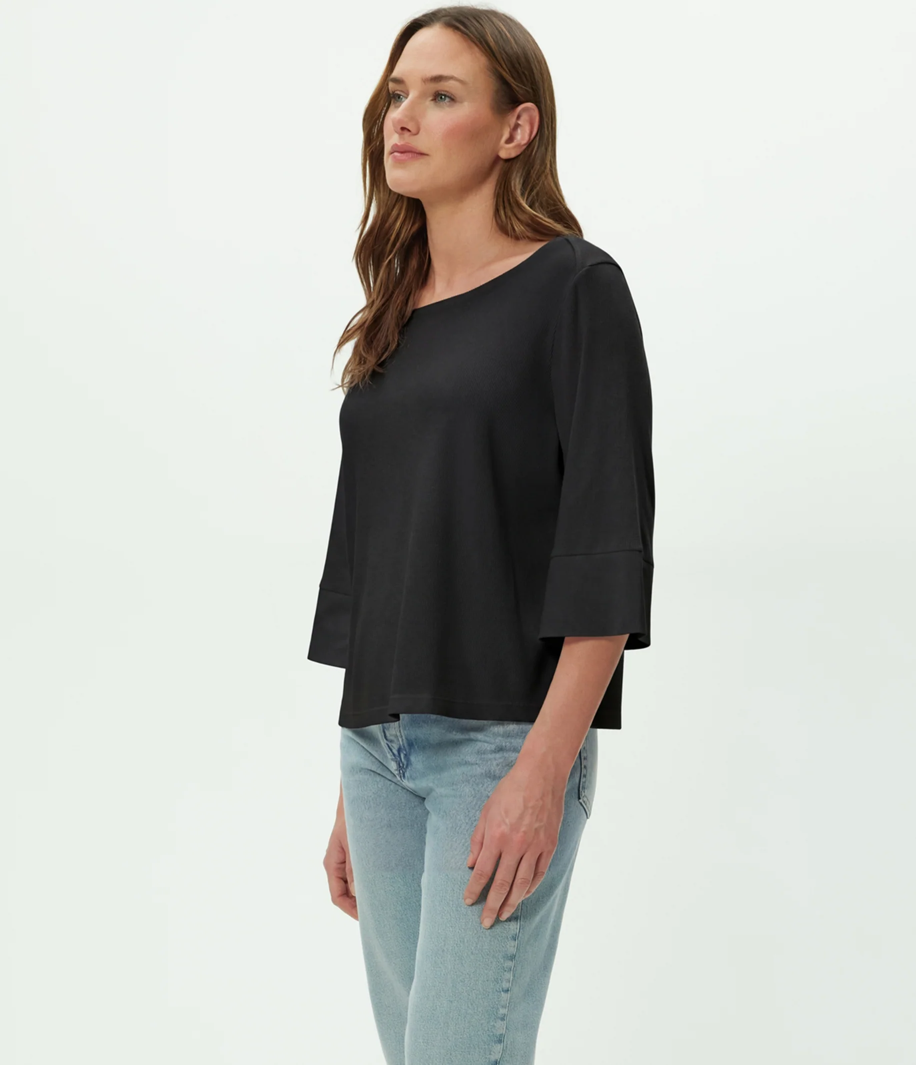 Rosalynn Boat Neck Tee - Image 8