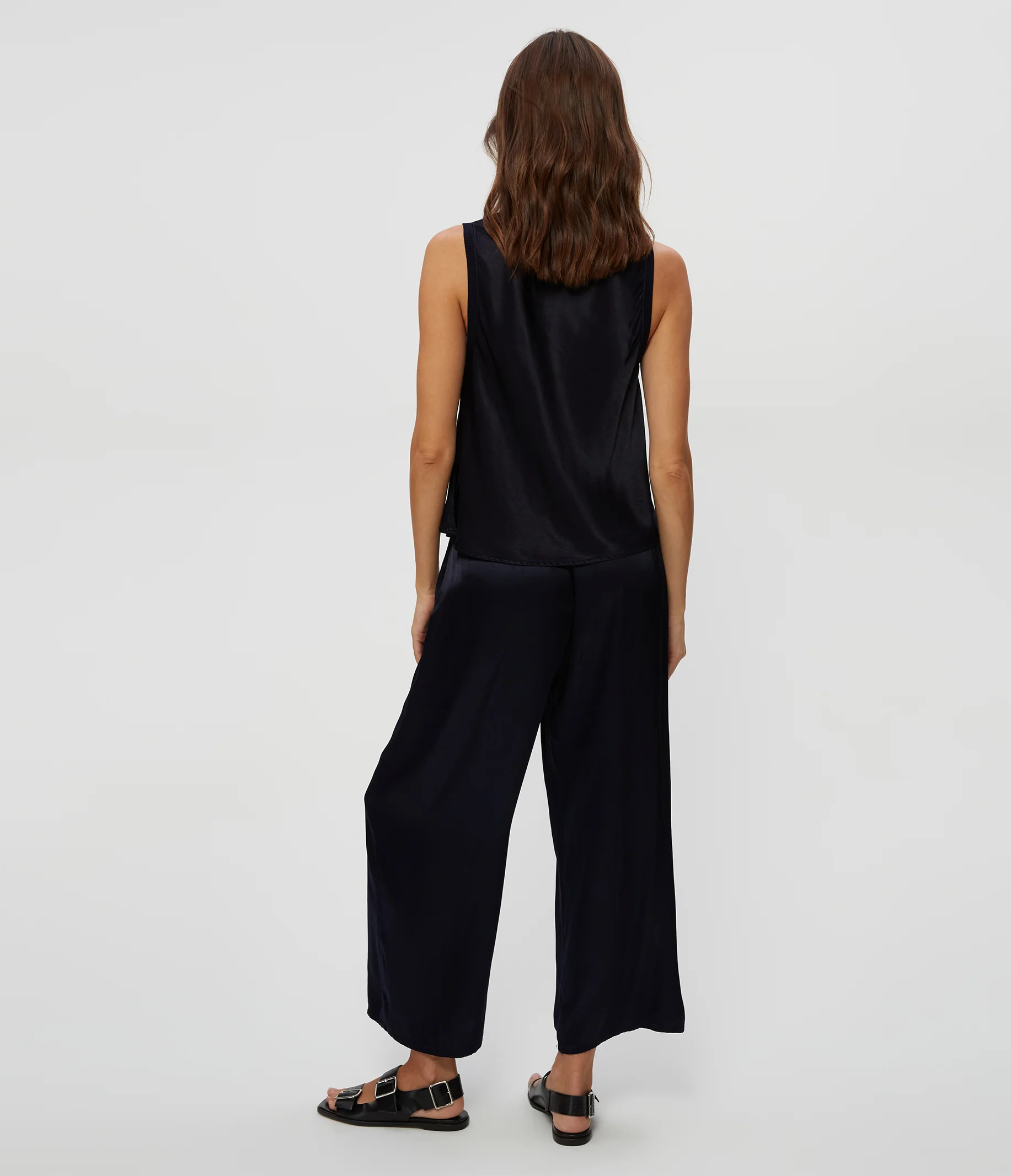 Sacha Satin Cropped Pant - Image 21