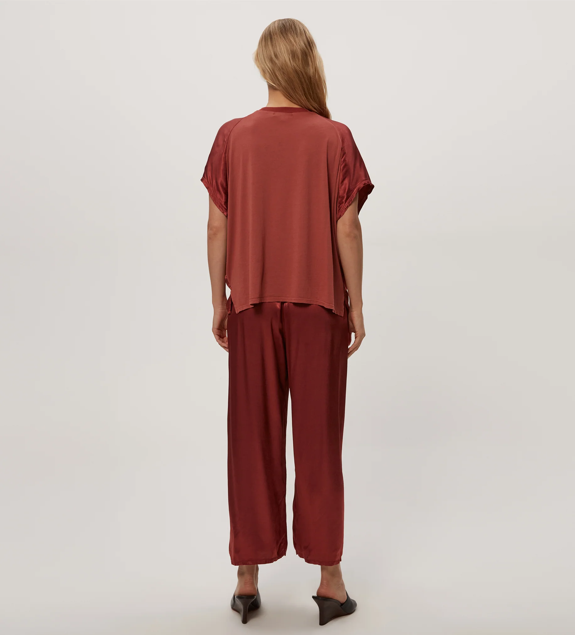 Sacha Satin Cropped Pant - Image 28