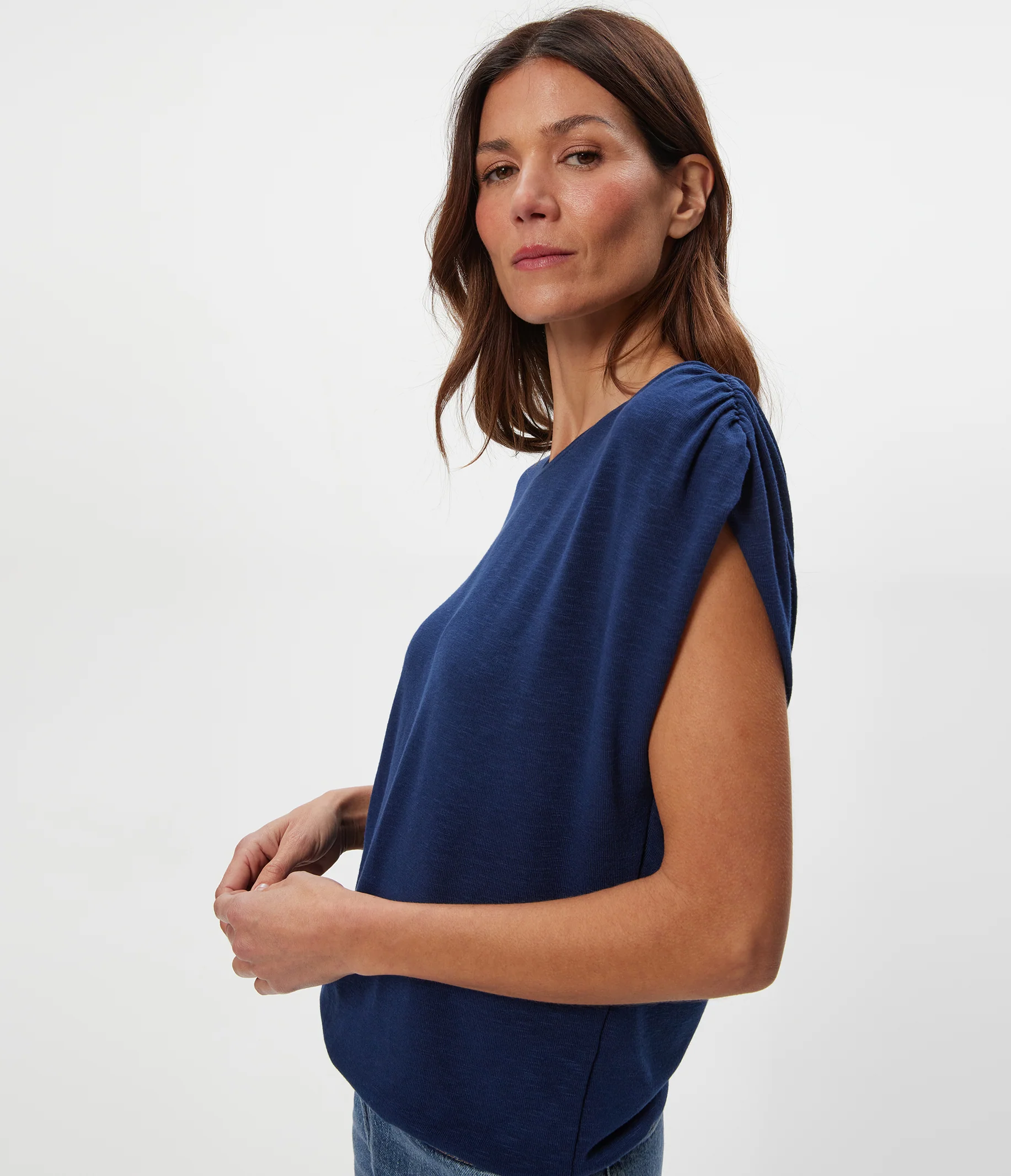 Sharon Shirred Bubble Top - Image 18