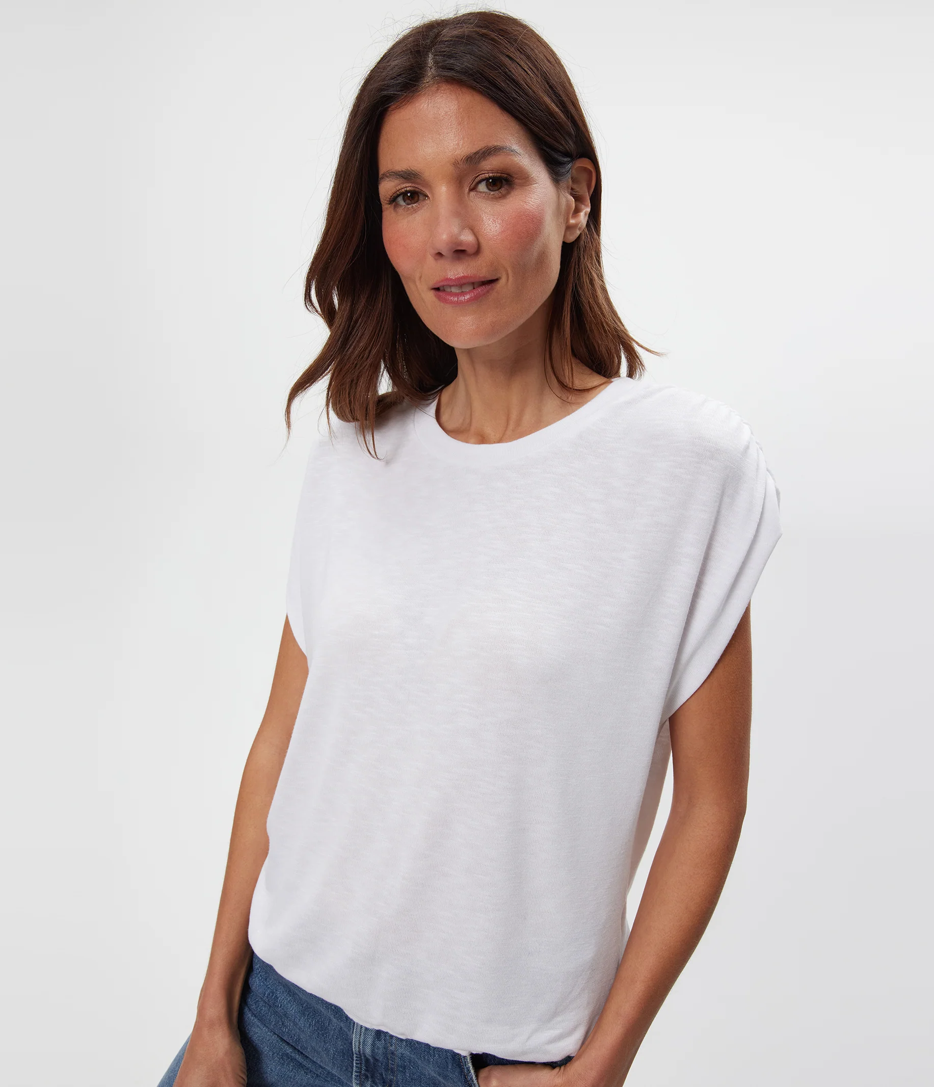 Sharon Shirred Bubble Top - Image 19