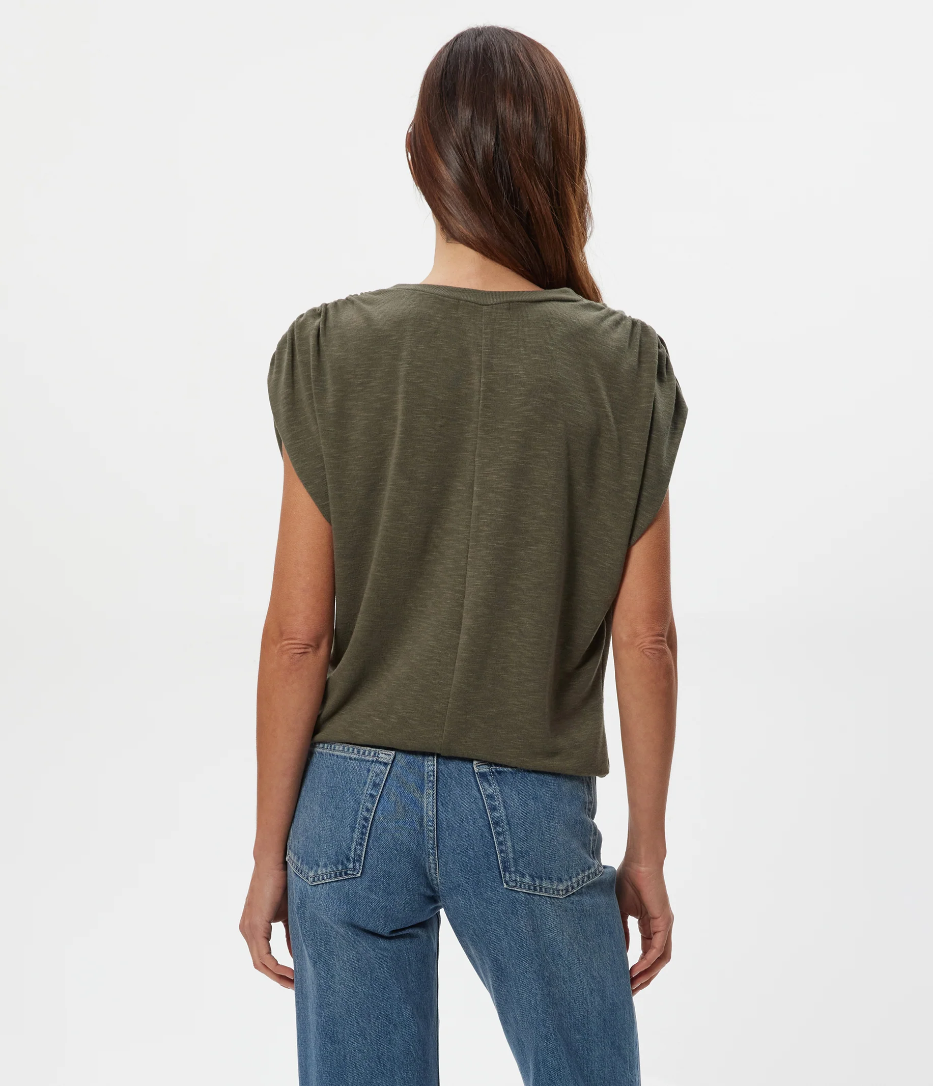 Sharon Shirred Bubble Top - Image 5