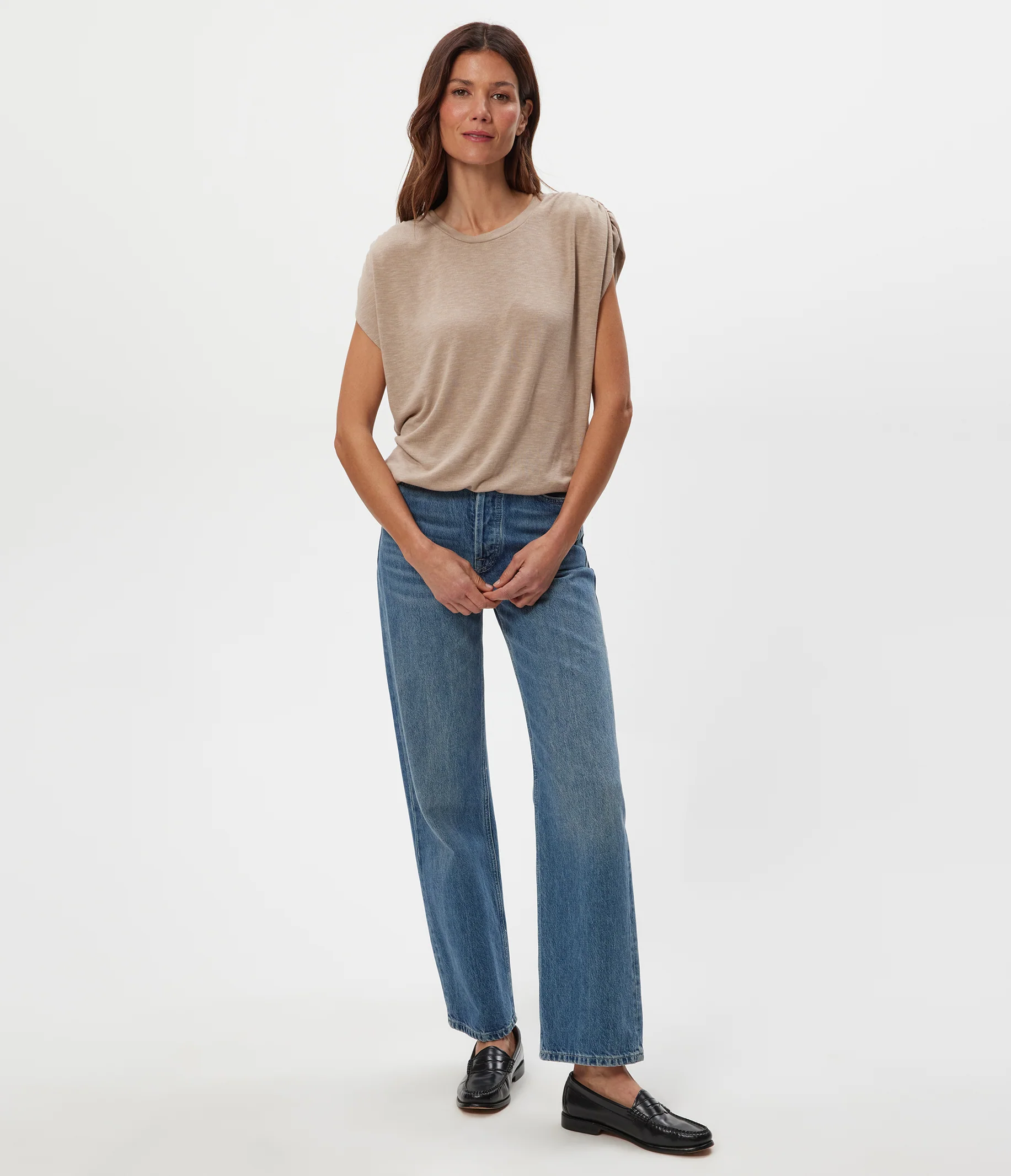 Sharon Shirred Bubble Top - Image 7