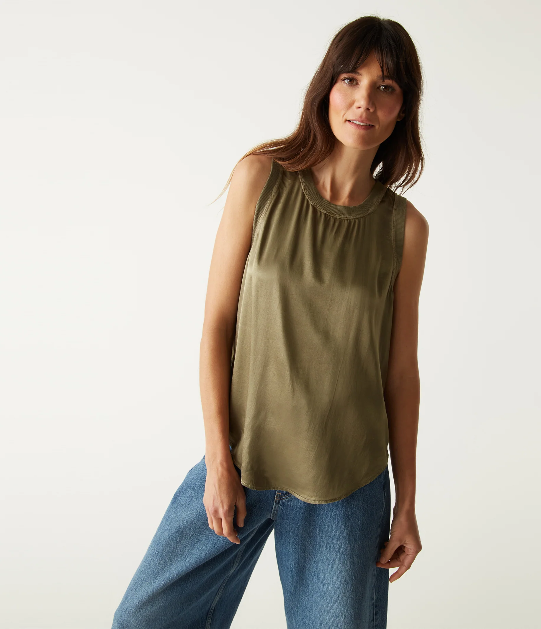 Shay Satin Tank - Image 37