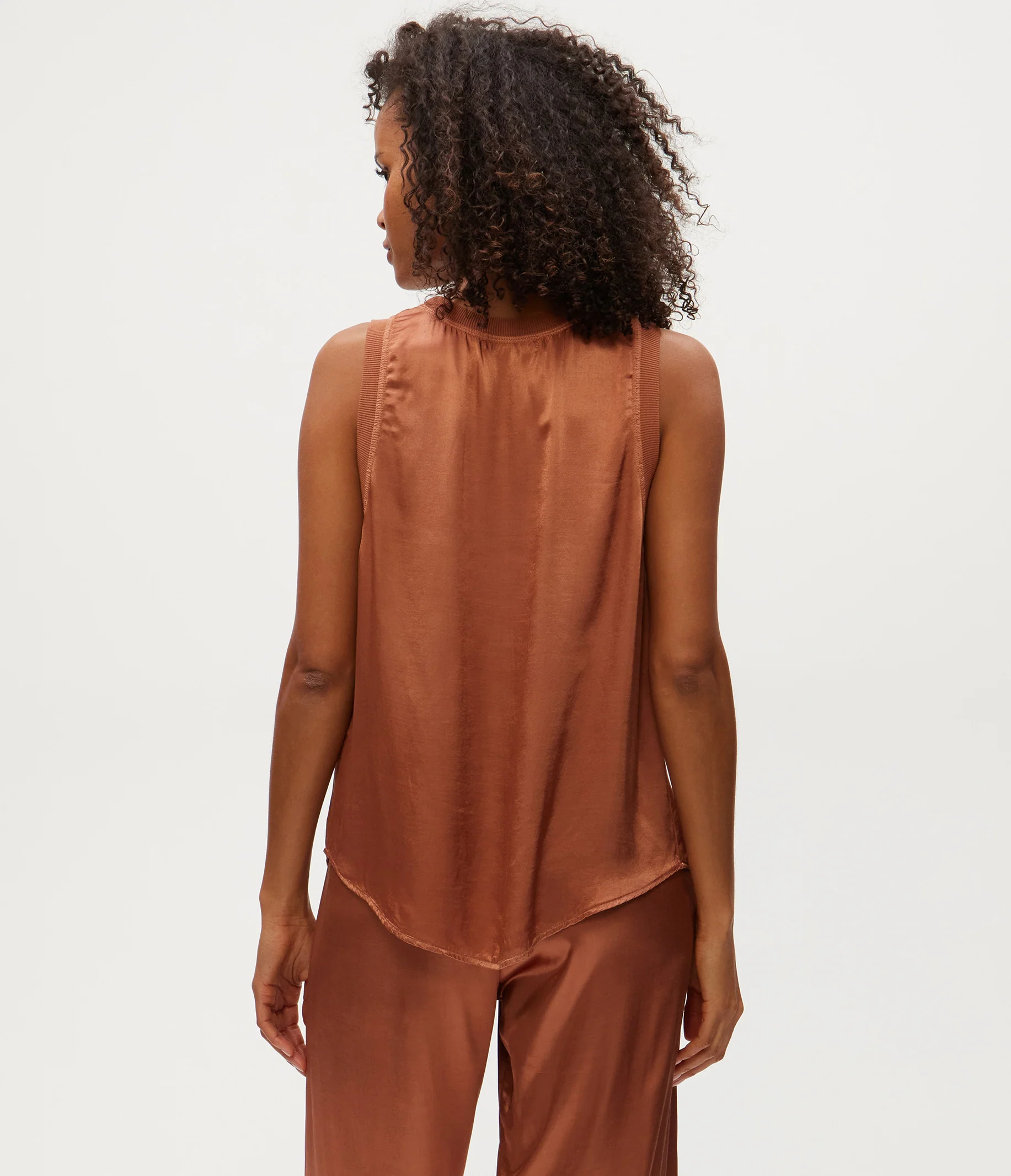 Shay Satin Tank - Image 4