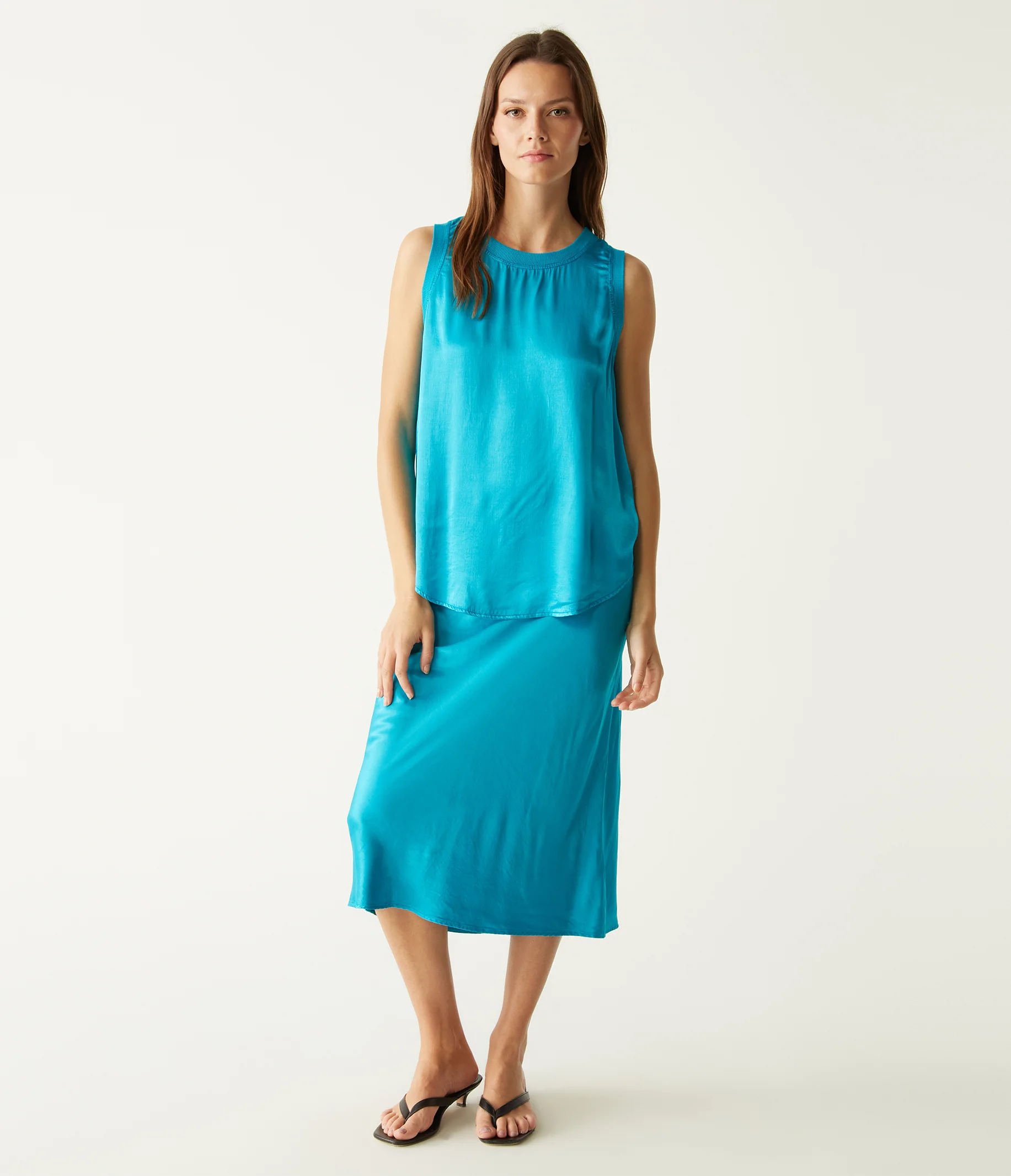 Shay Satin Tank - Image 46