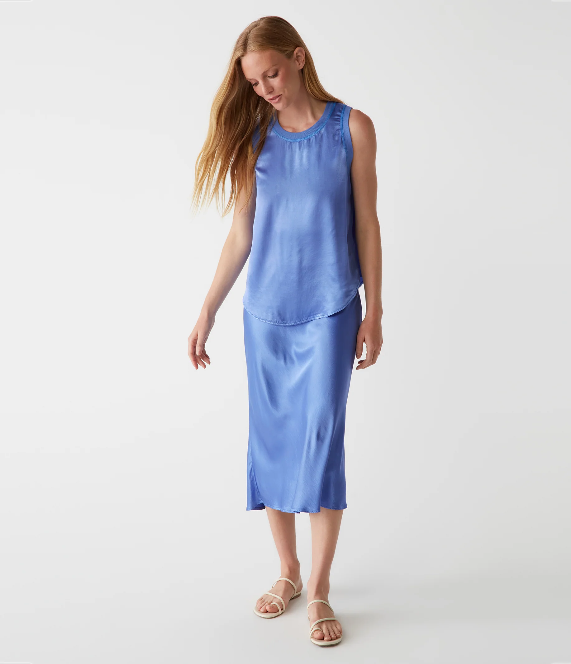 Shay Satin Tank - Image 50