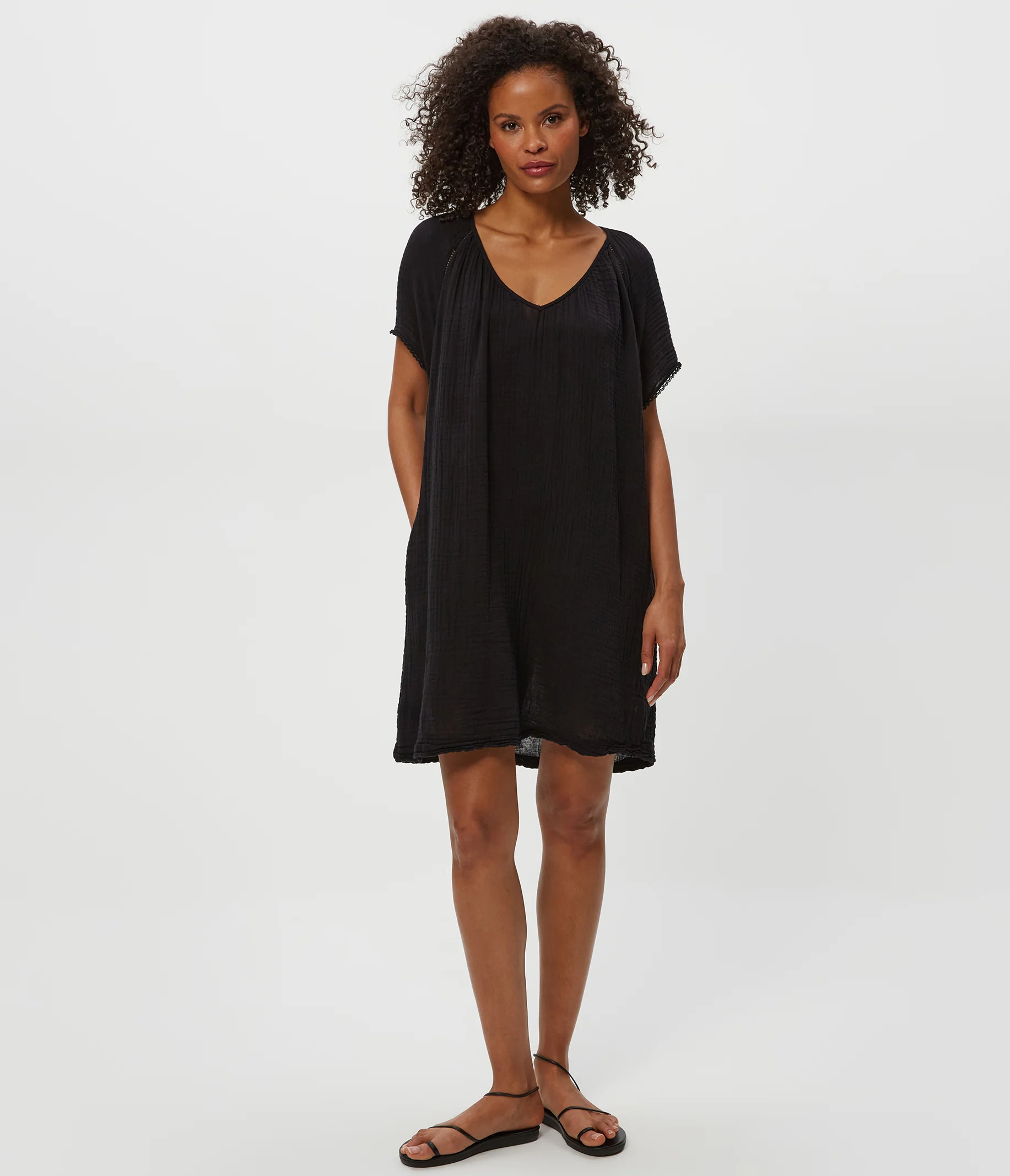 Sky Gauze Dress - Image 18