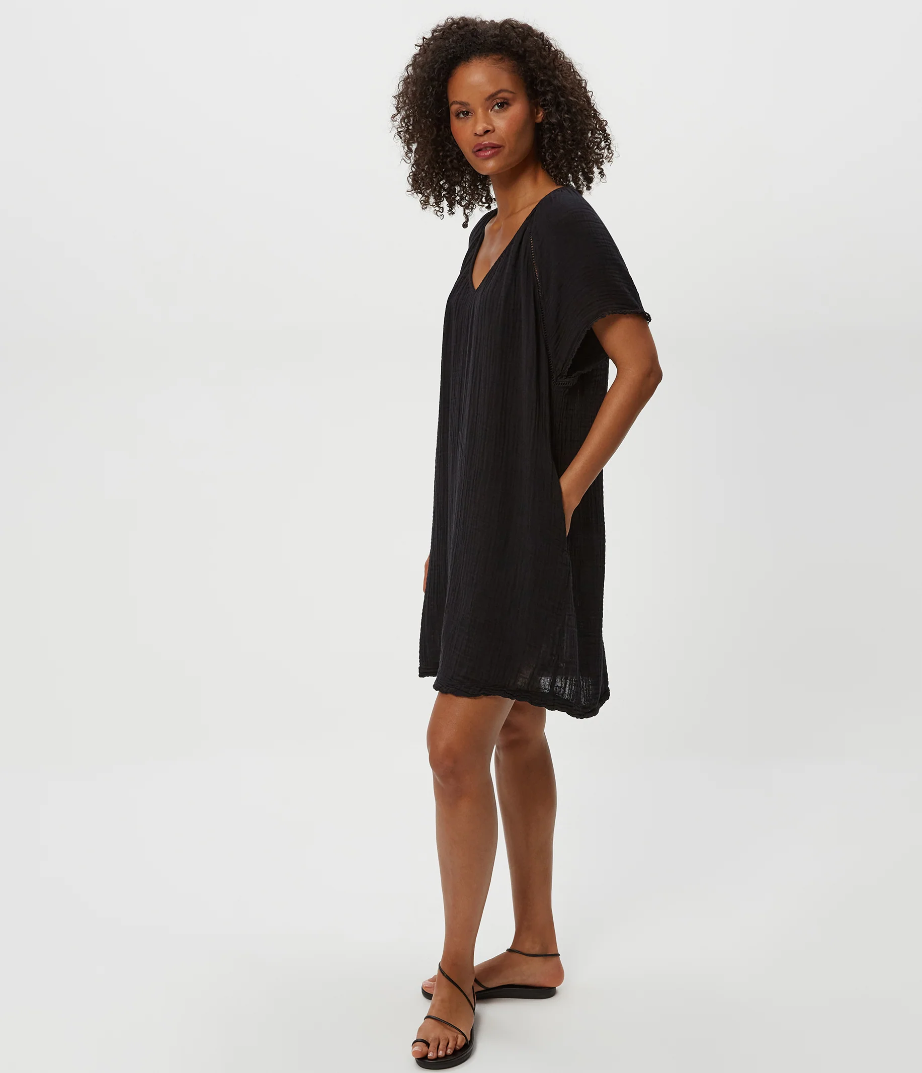 Sky Gauze Dress - Image 19