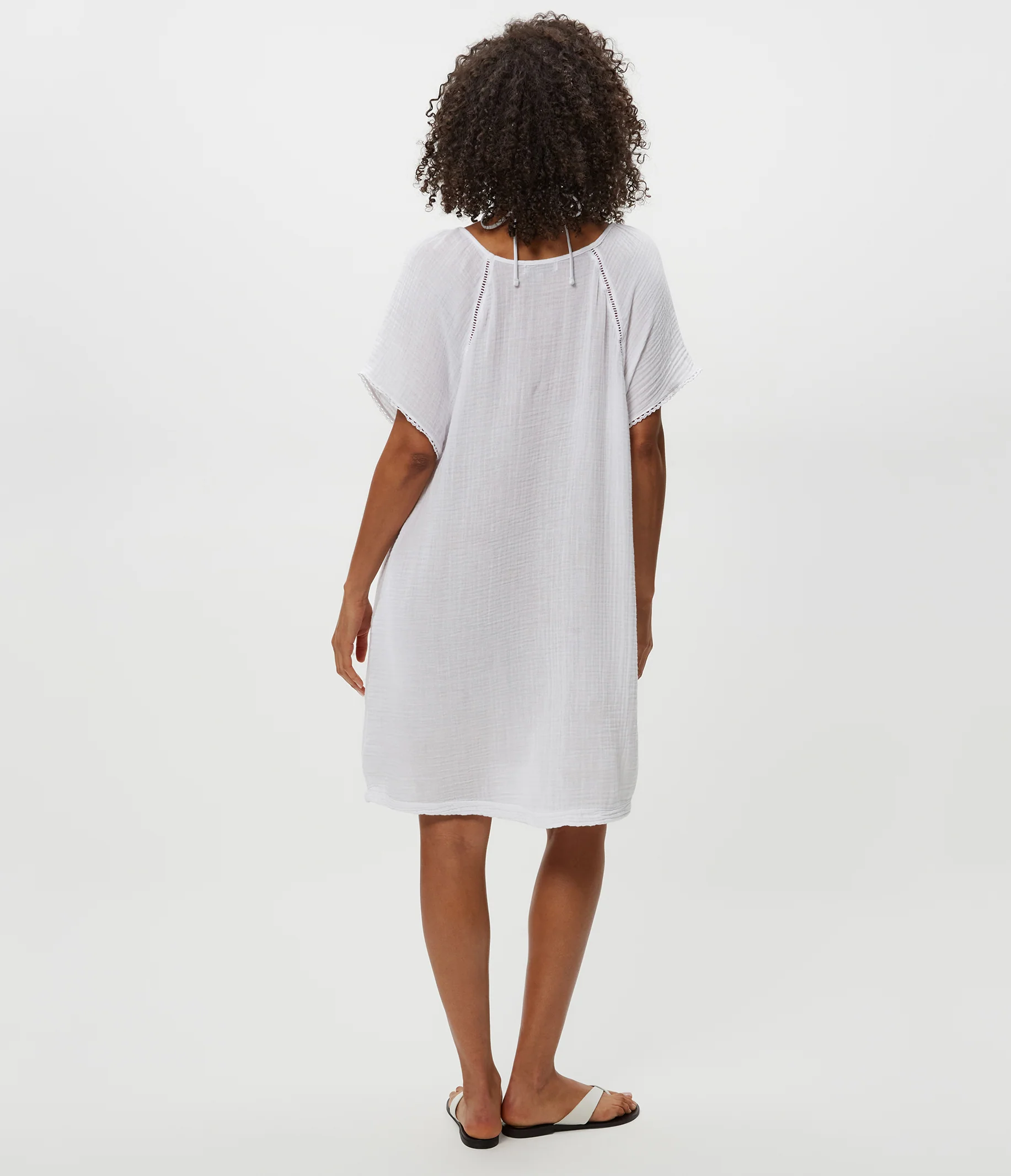Sky Gauze Dress - Image 8