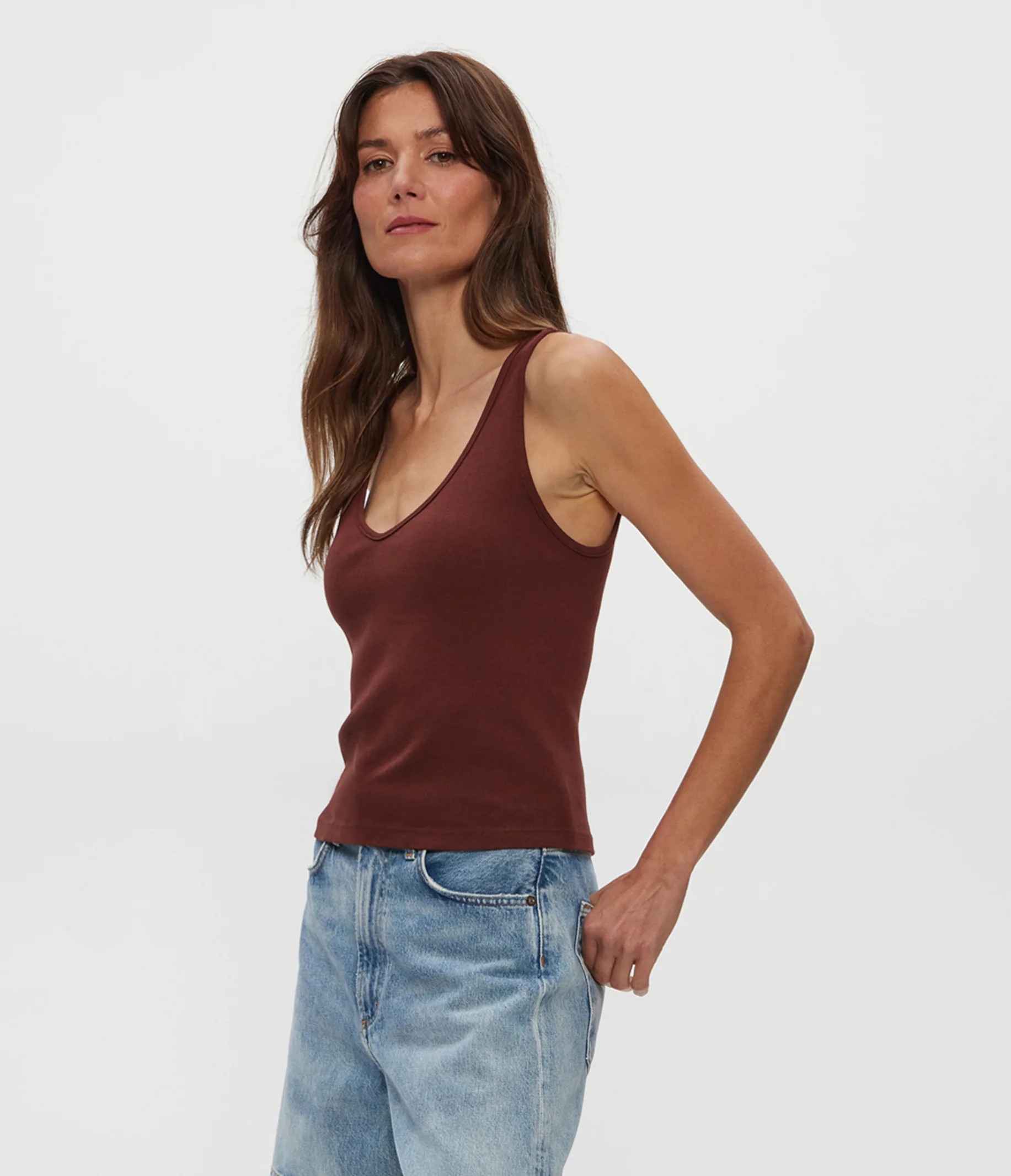Sloan V-Neck Tank - Image 46
