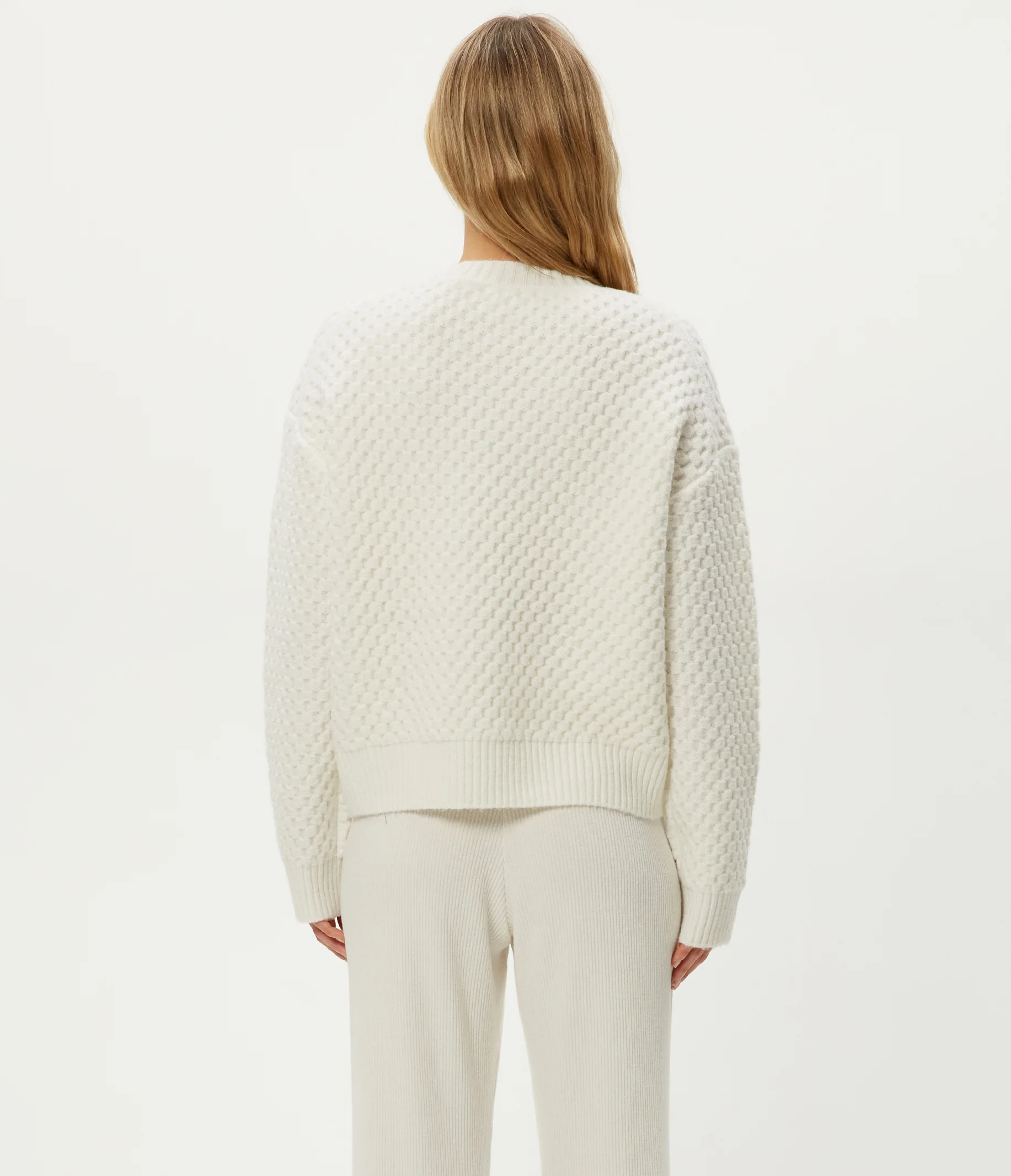 Sophia Honeycomb Stitch Sweater - Image 14