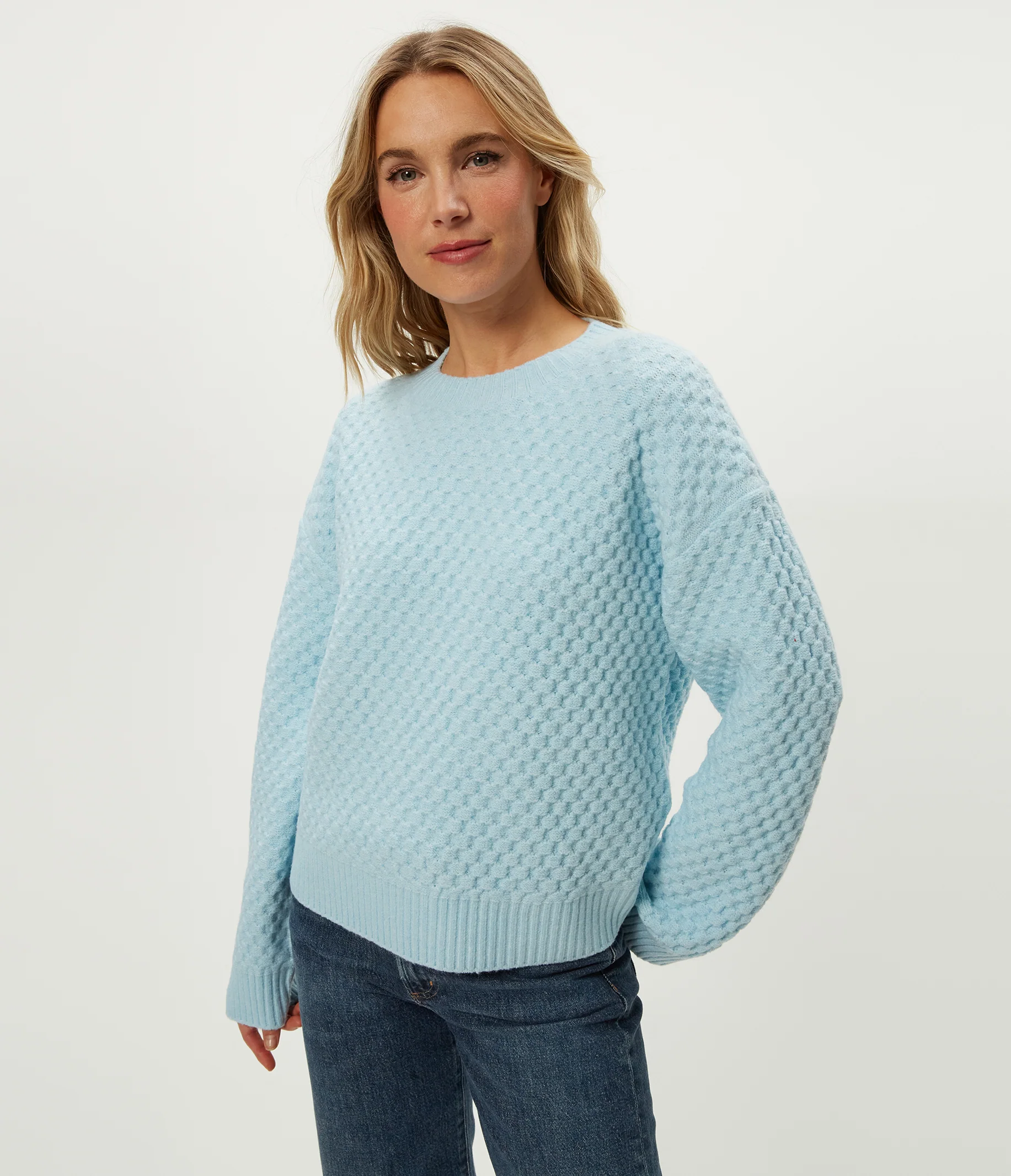 Sophia Honeycomb Stitch Sweater - Image 15