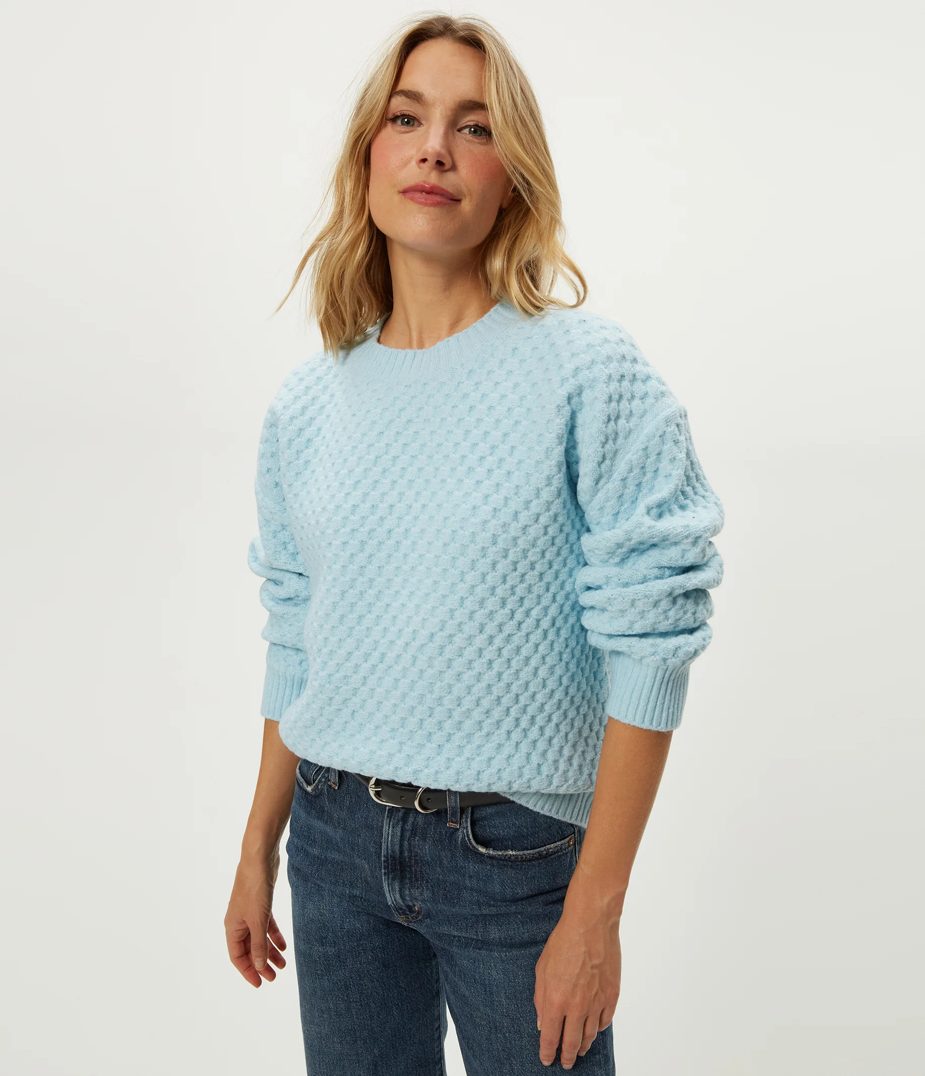 Sophia Honeycomb Stitch Sweater - Image 16