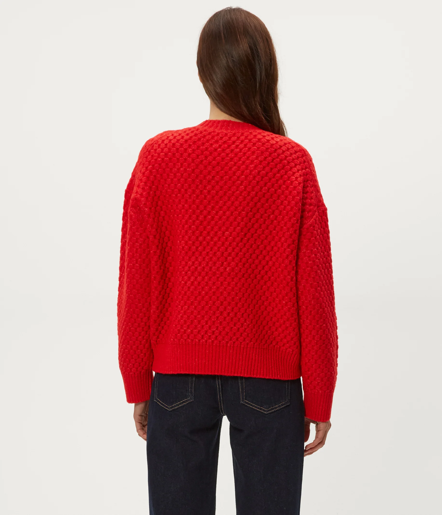 Sophia Honeycomb Stitch Sweater - Image 22