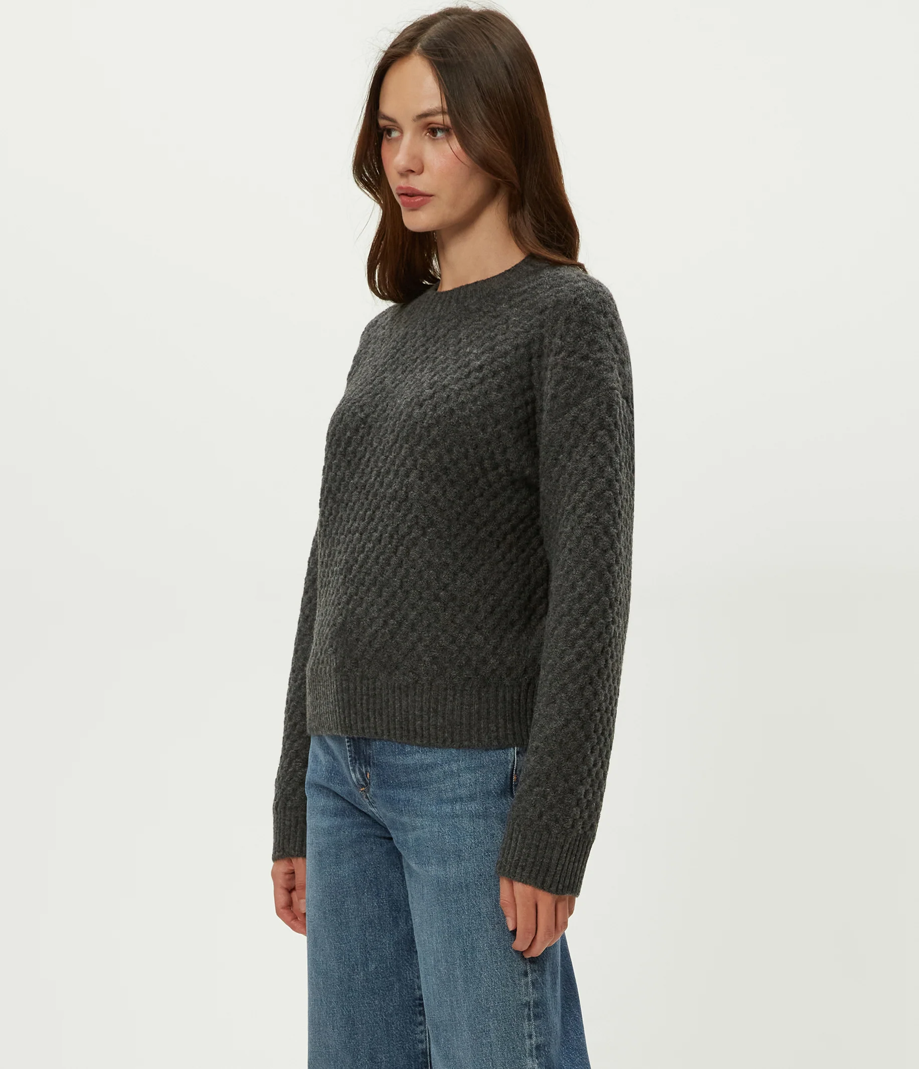 Sophia Honeycomb Stitch Sweater - Image 4