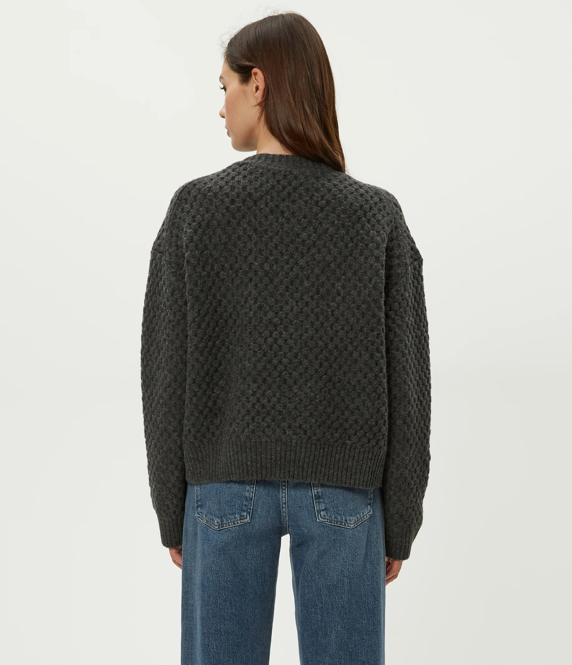 Sophia Honeycomb Stitch Sweater - Image 9
