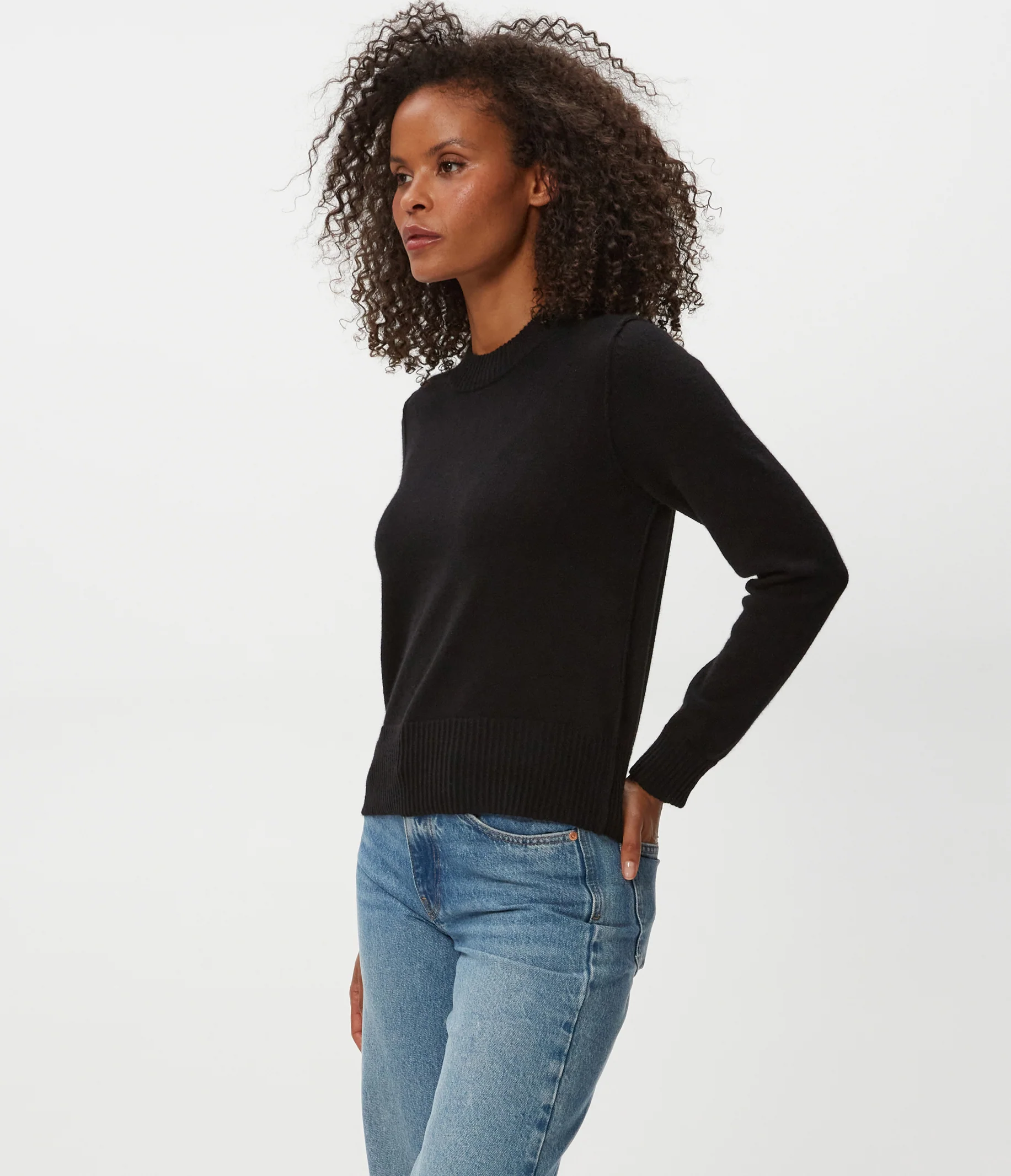 Sophie Crewneck Cashmere Sweater - Image 14
