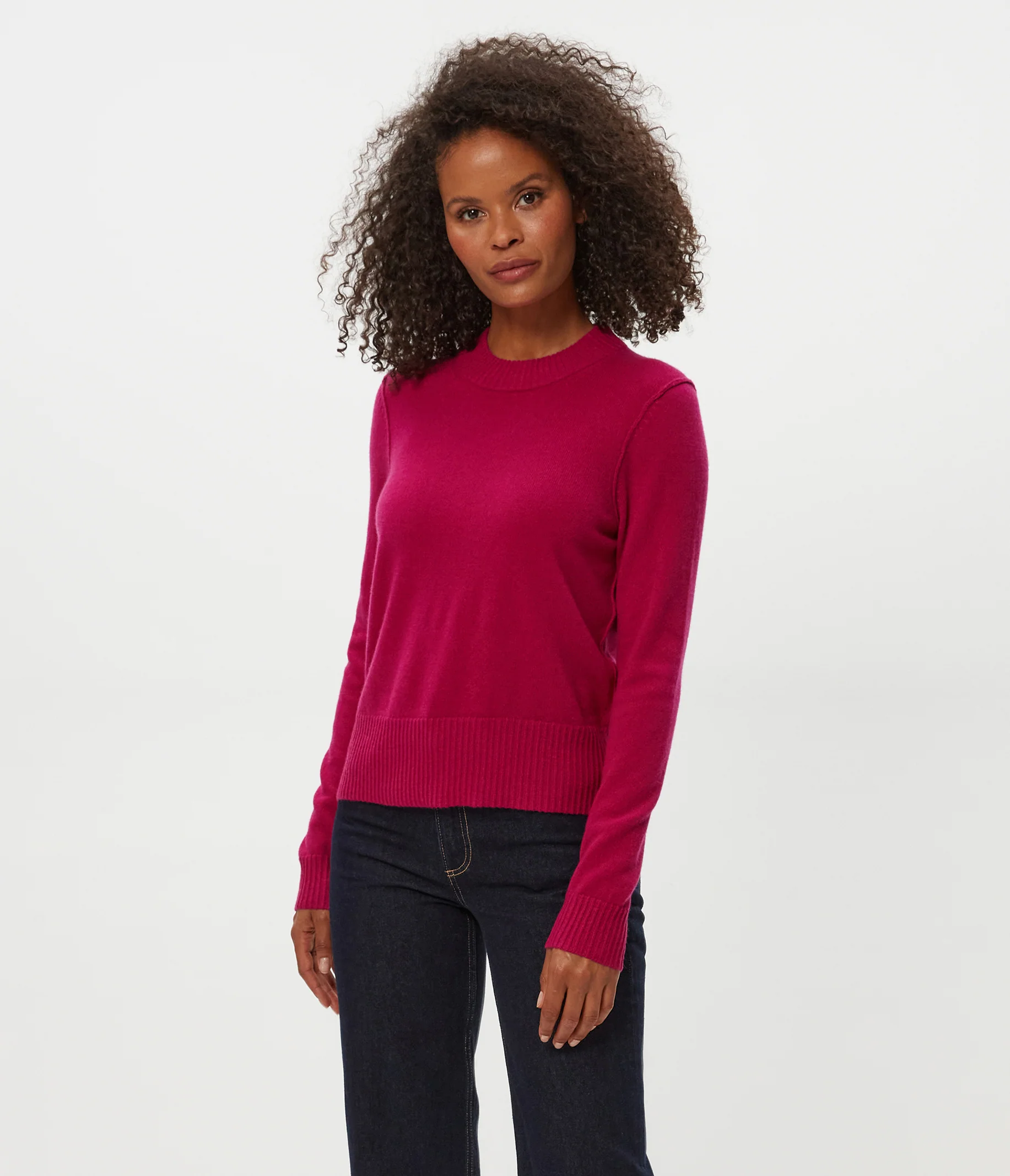 Sophie Crewneck Cashmere Sweater - Image 3