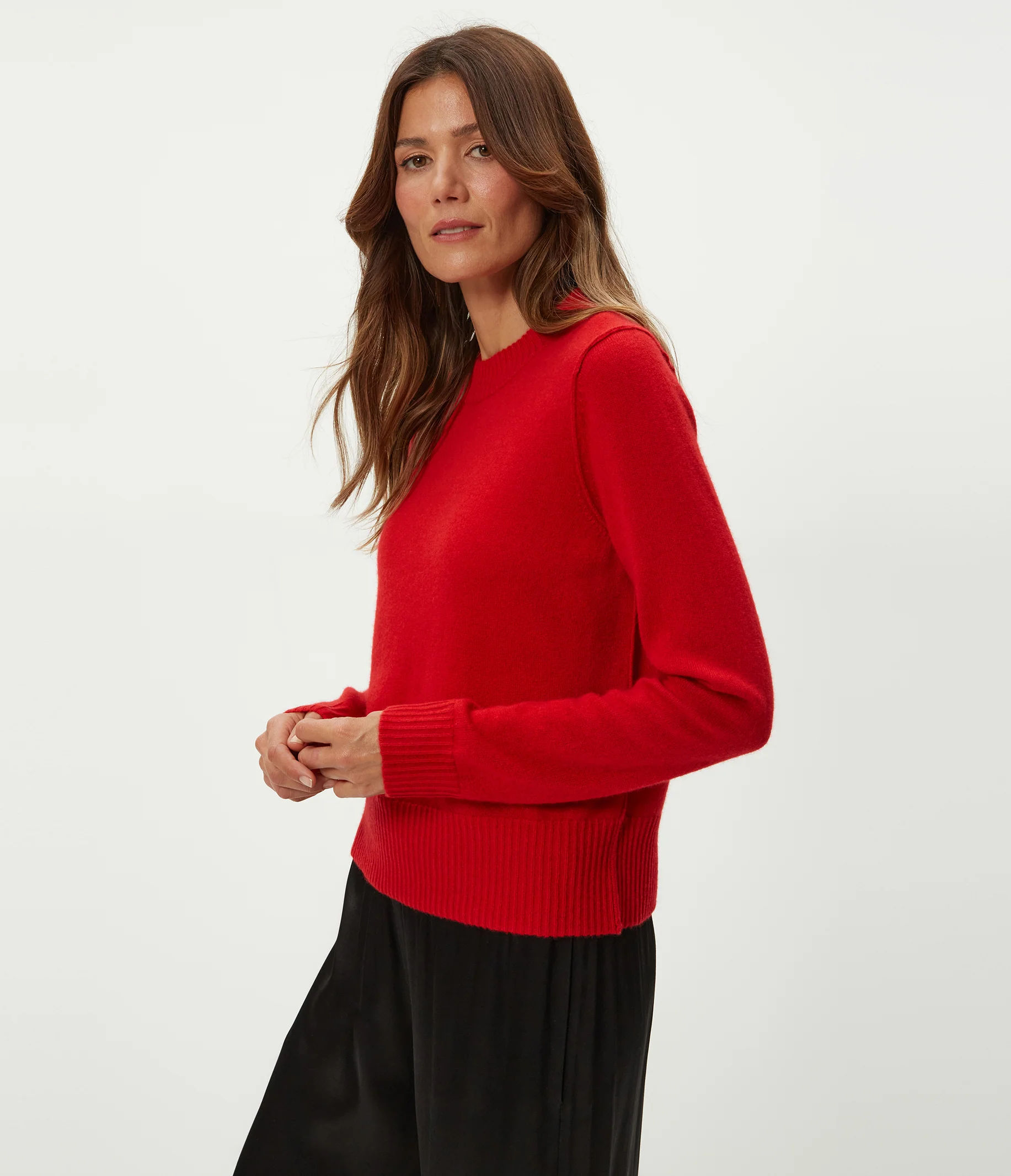 Sophie Crewneck Cashmere Sweater - Image 7