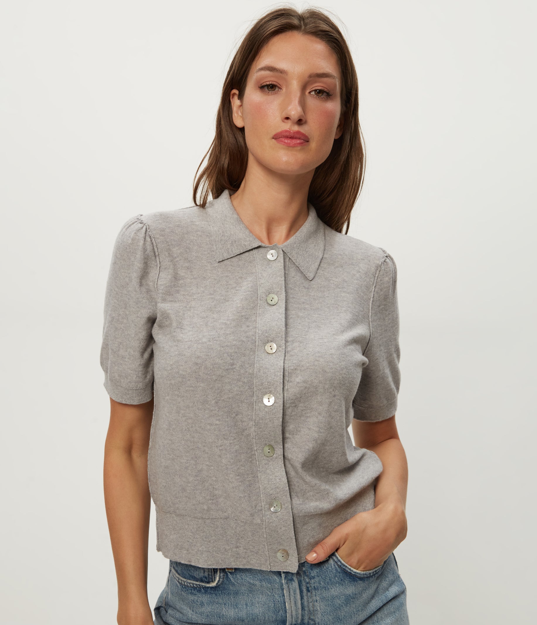 Sparrow Short Sleeve Cardigan - Image 11