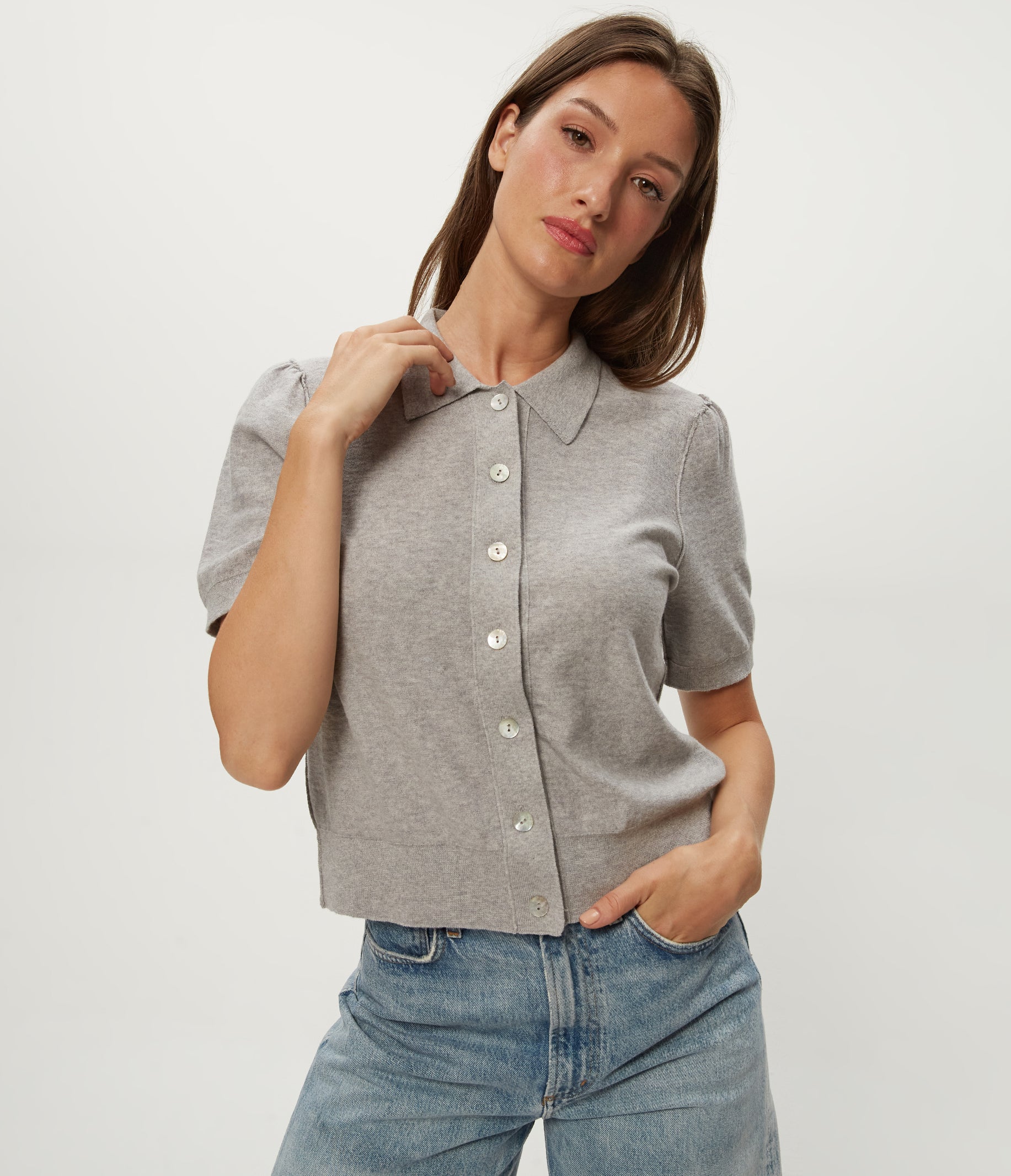Sparrow Short Sleeve Cardigan - Image 12