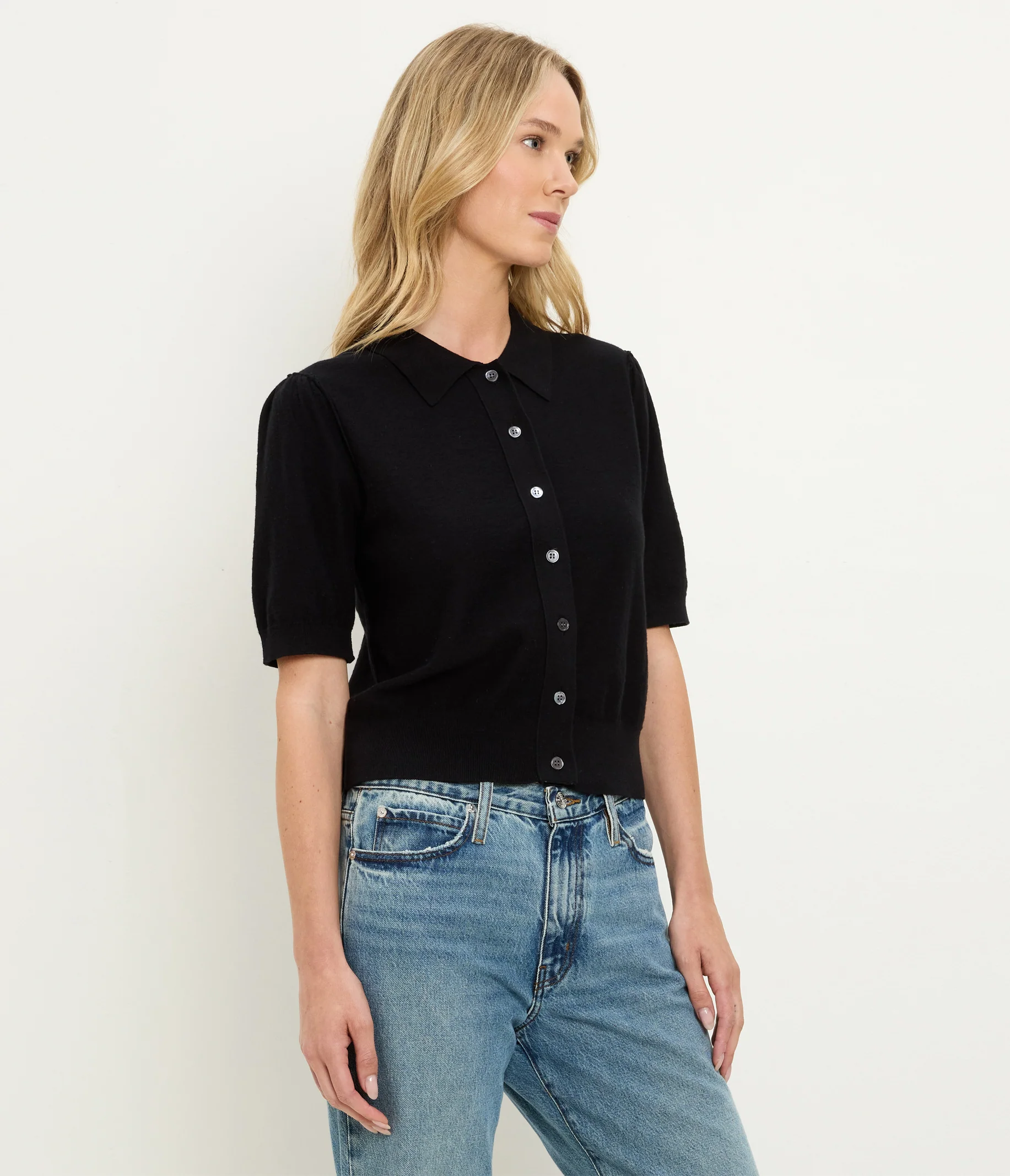 Sparrow Short Sleeve Cardigan - Image 9