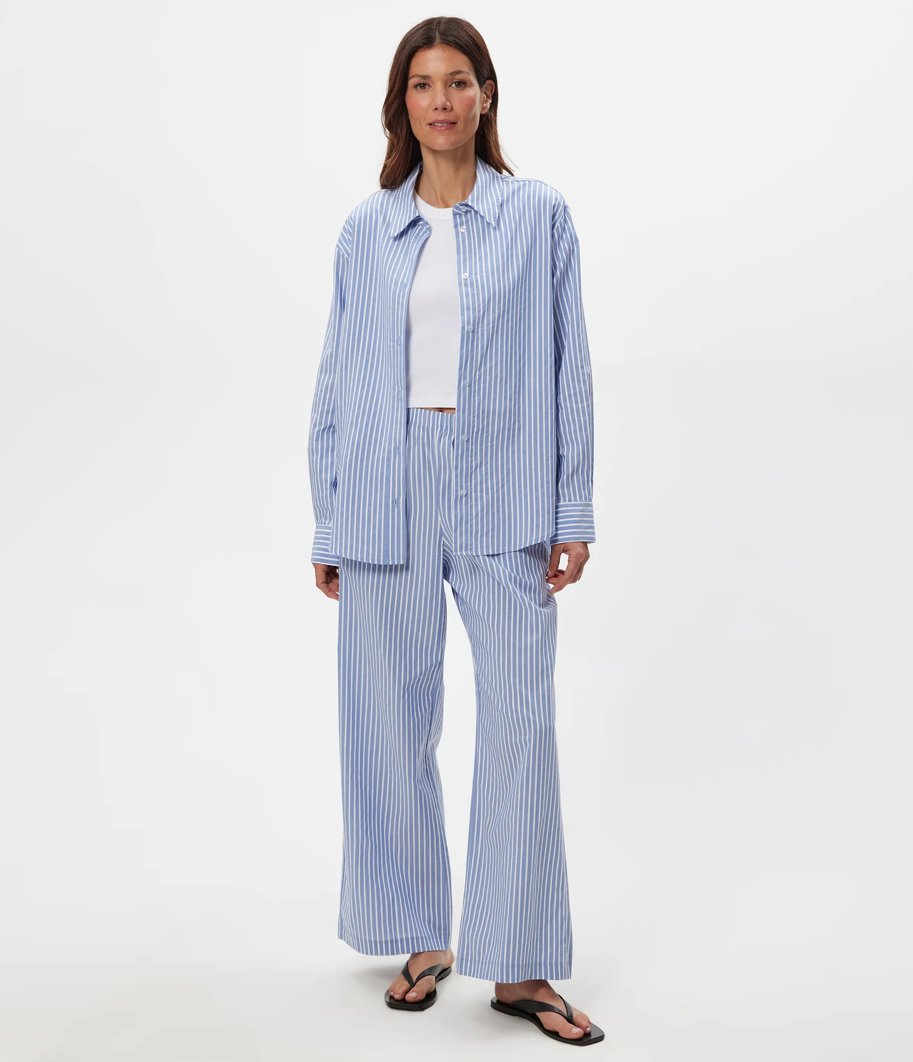 Taylor Striped Wide Leg Pant - Image 2