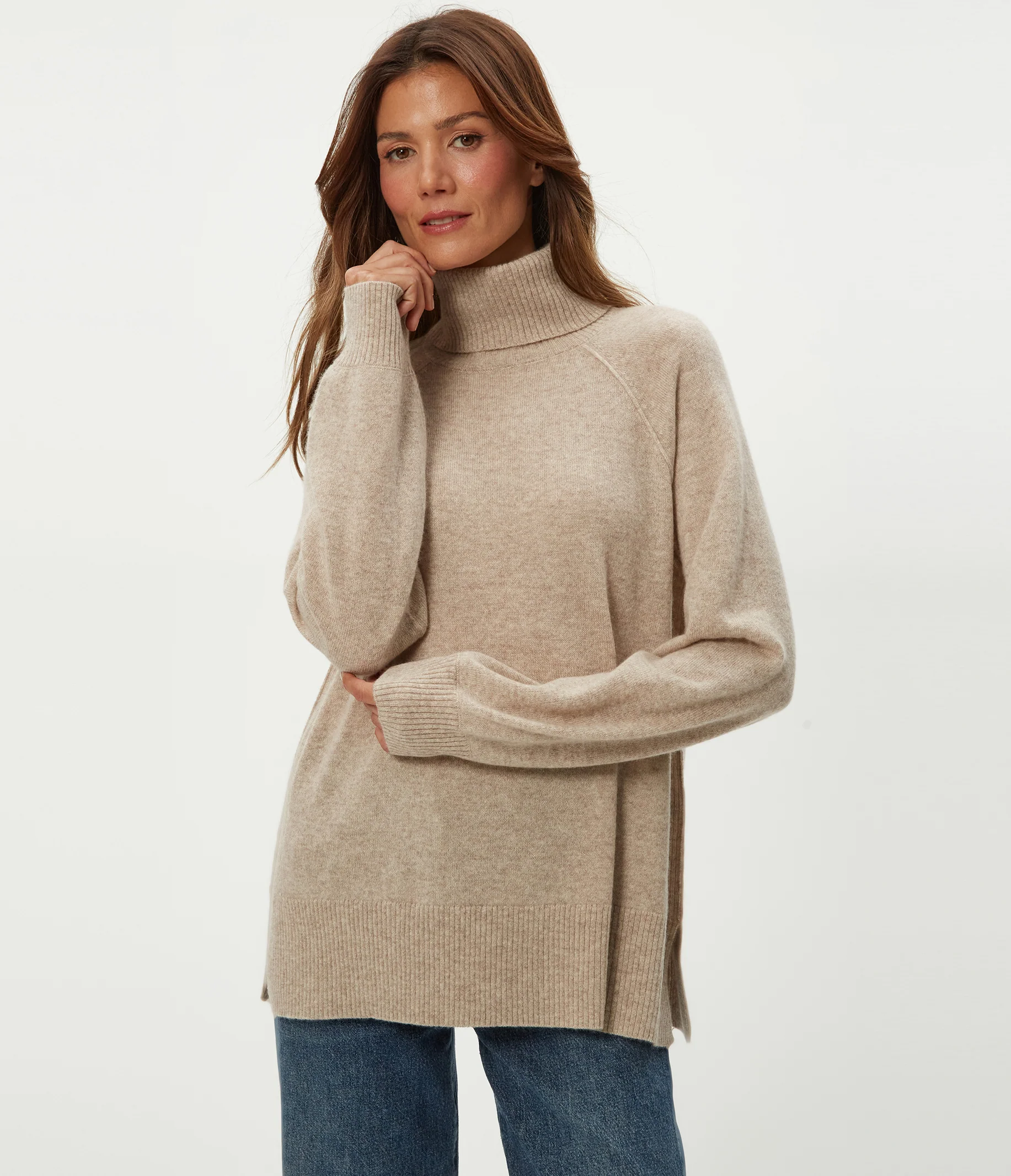 Tegan Cashmere Turtleneck - Image 9