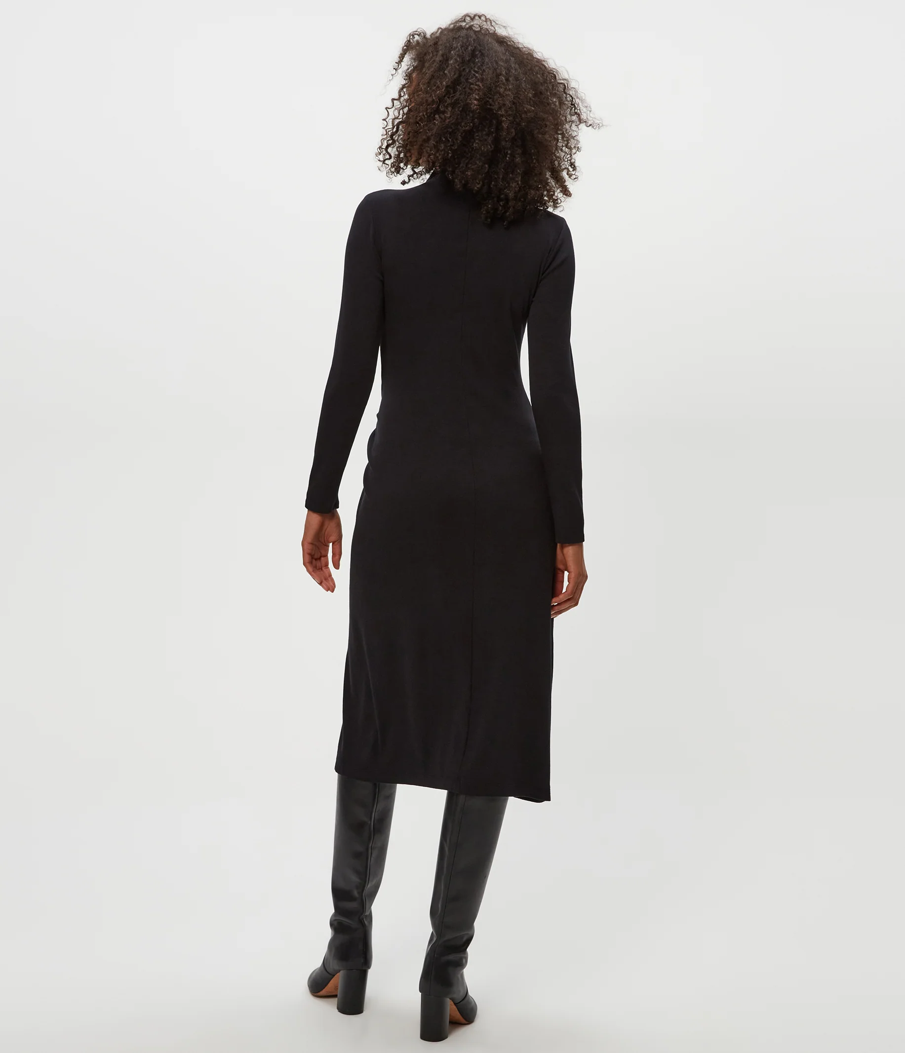 Tish Mock Neck Midi Dress - Image 12